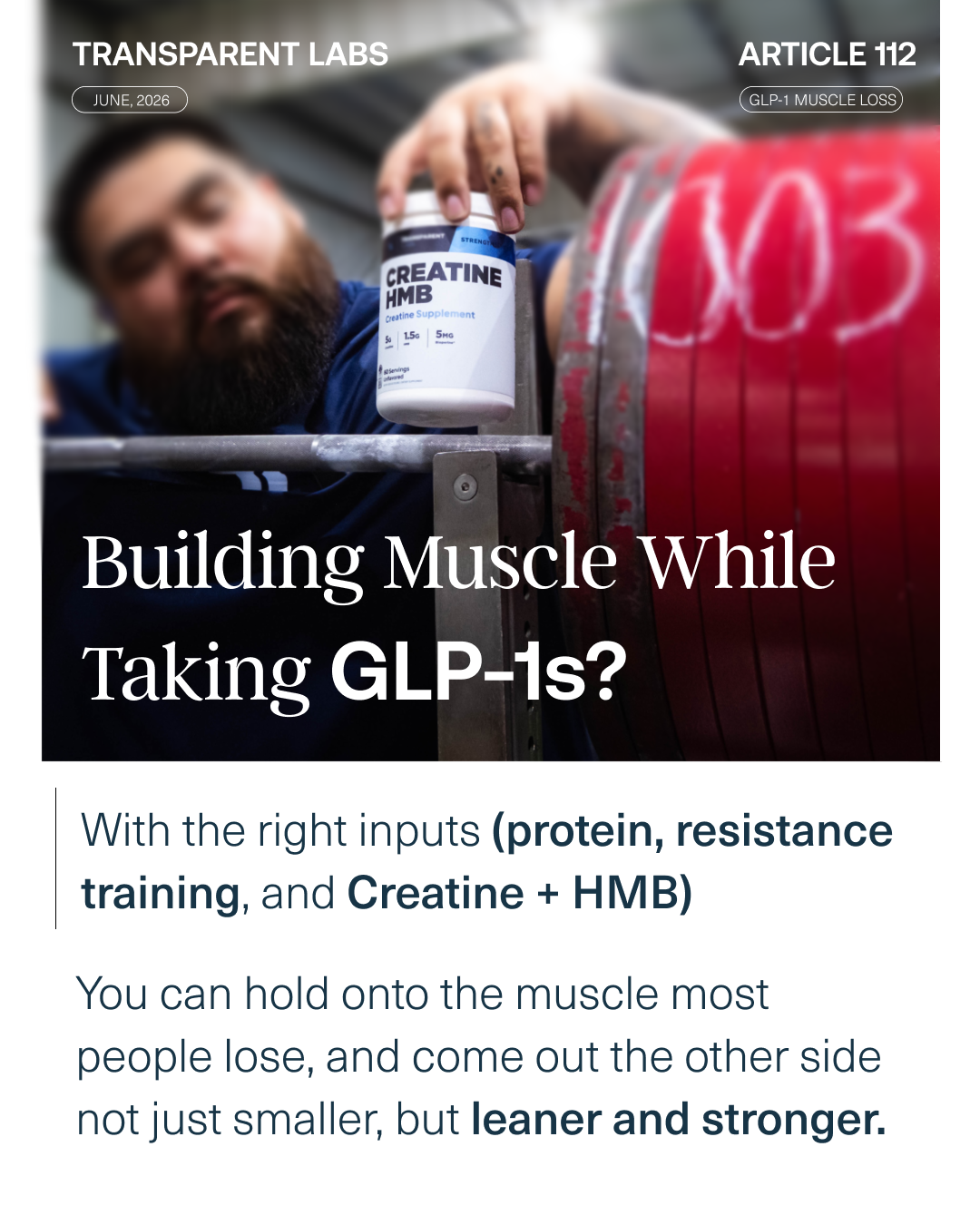 Transparent Labs Facebook ad