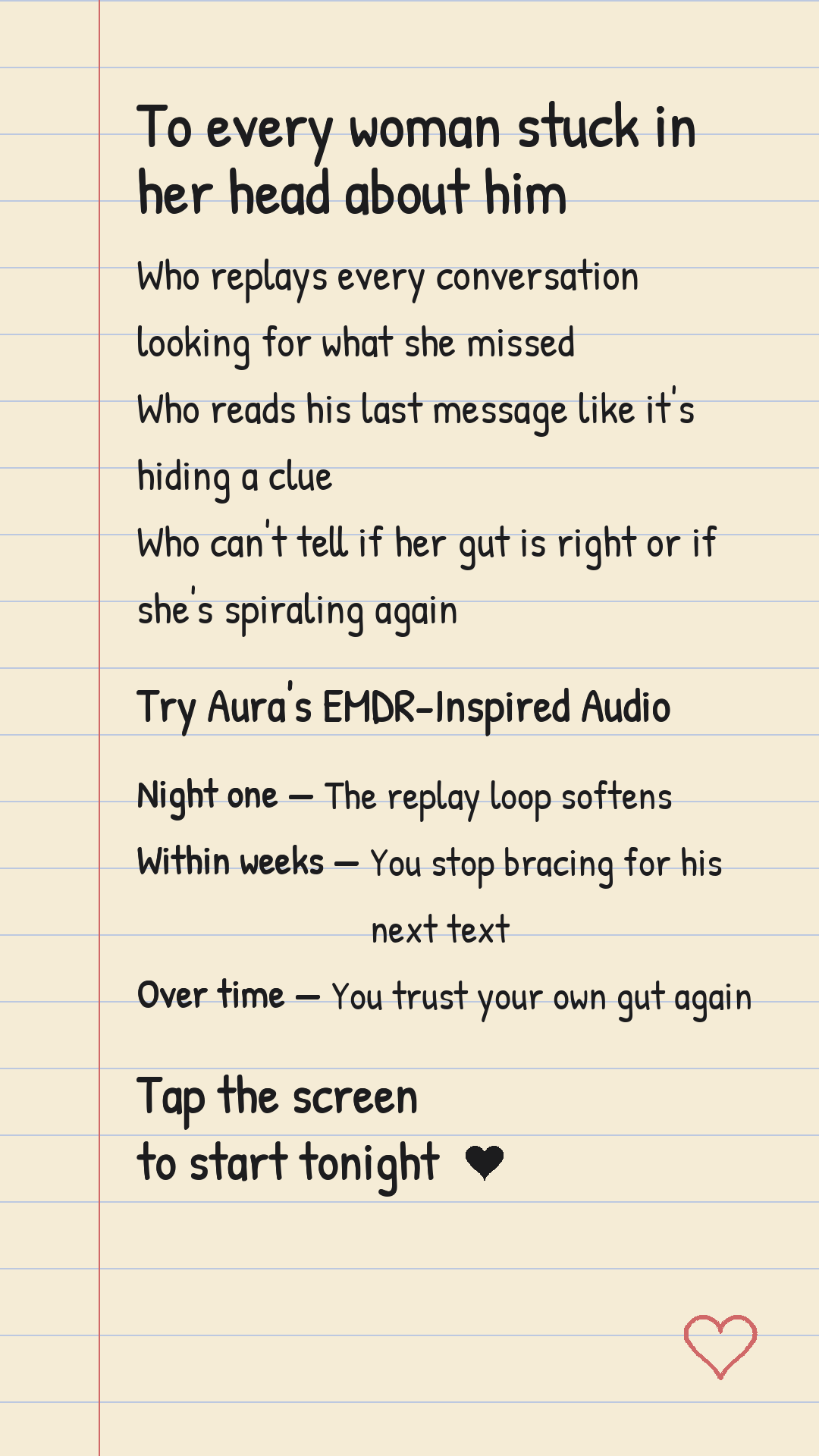 Aura: Find peace every day Facebook ad