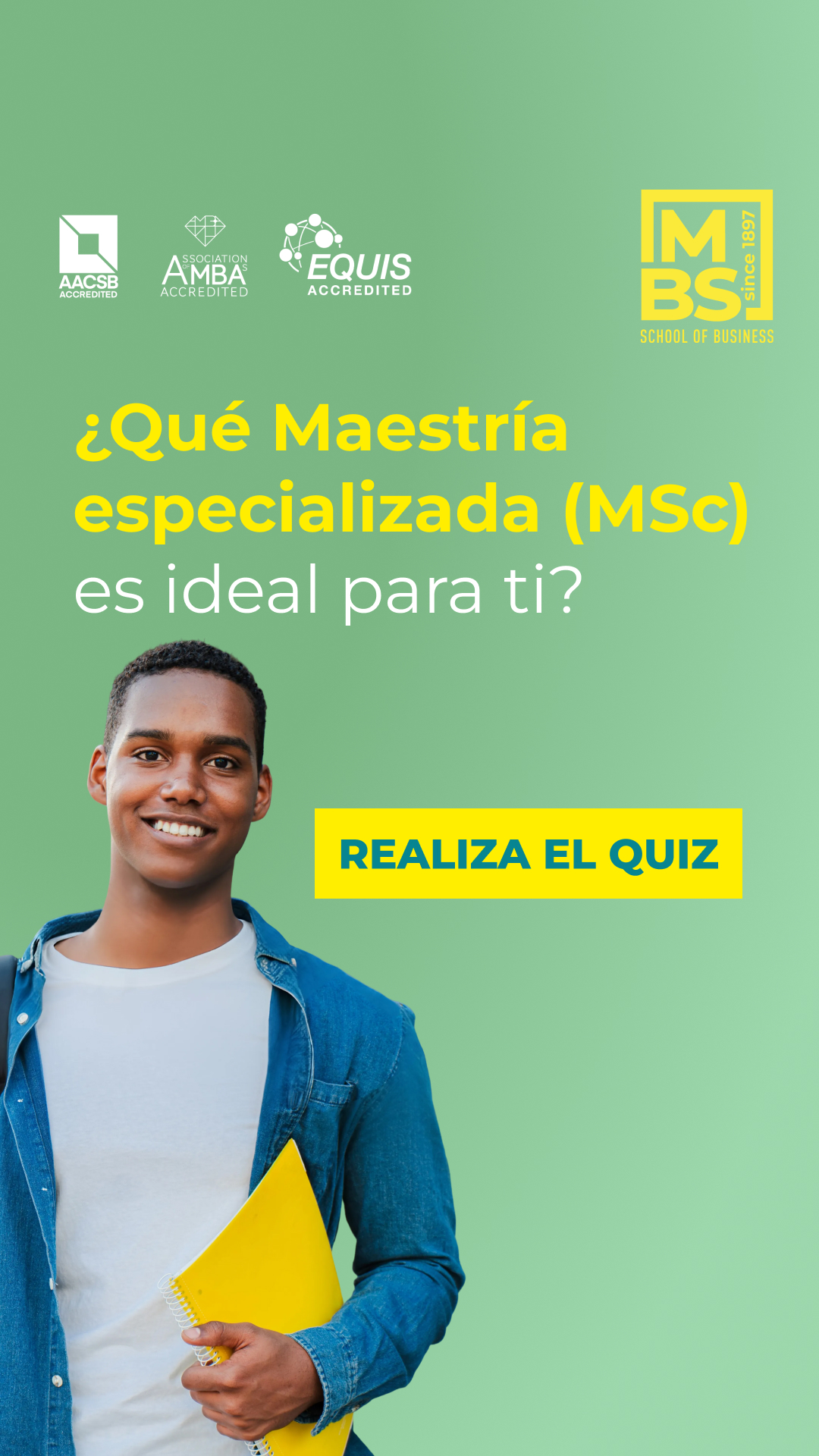 MBS School of Business Facebook ad
