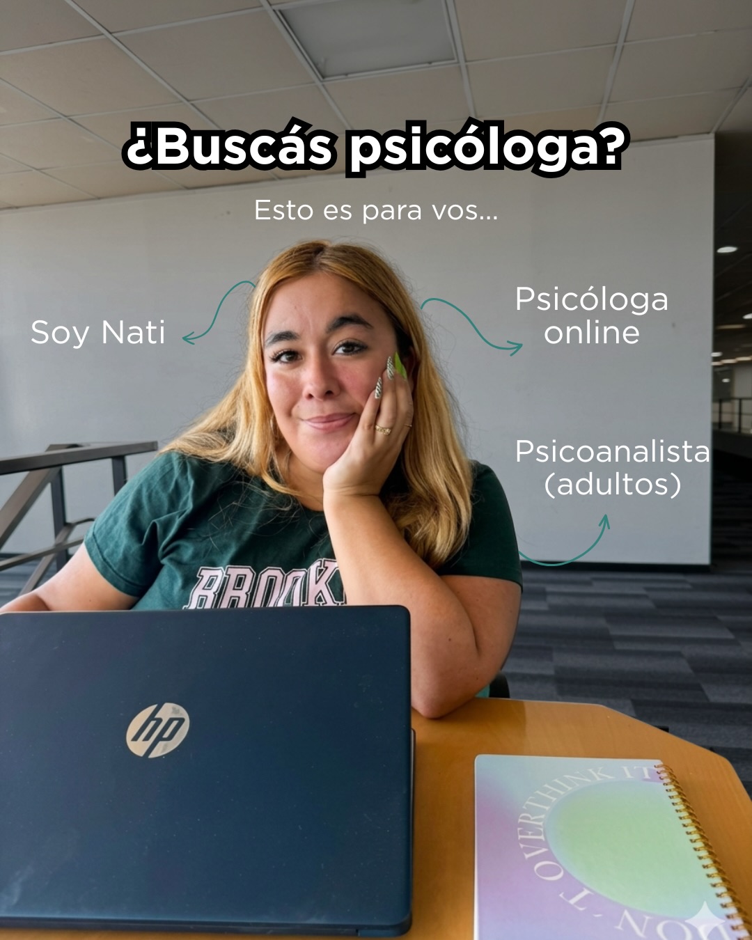 Psico.nati Facebook ad: A veces, dar el primer paso hacia la…