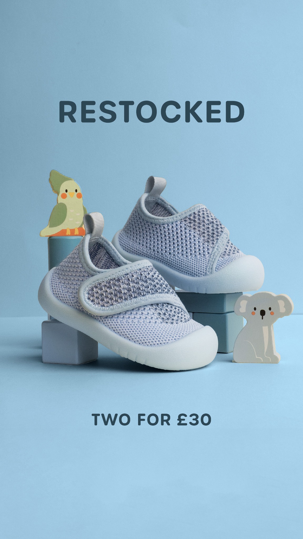 Duckies Kids Shoes Facebook ad
