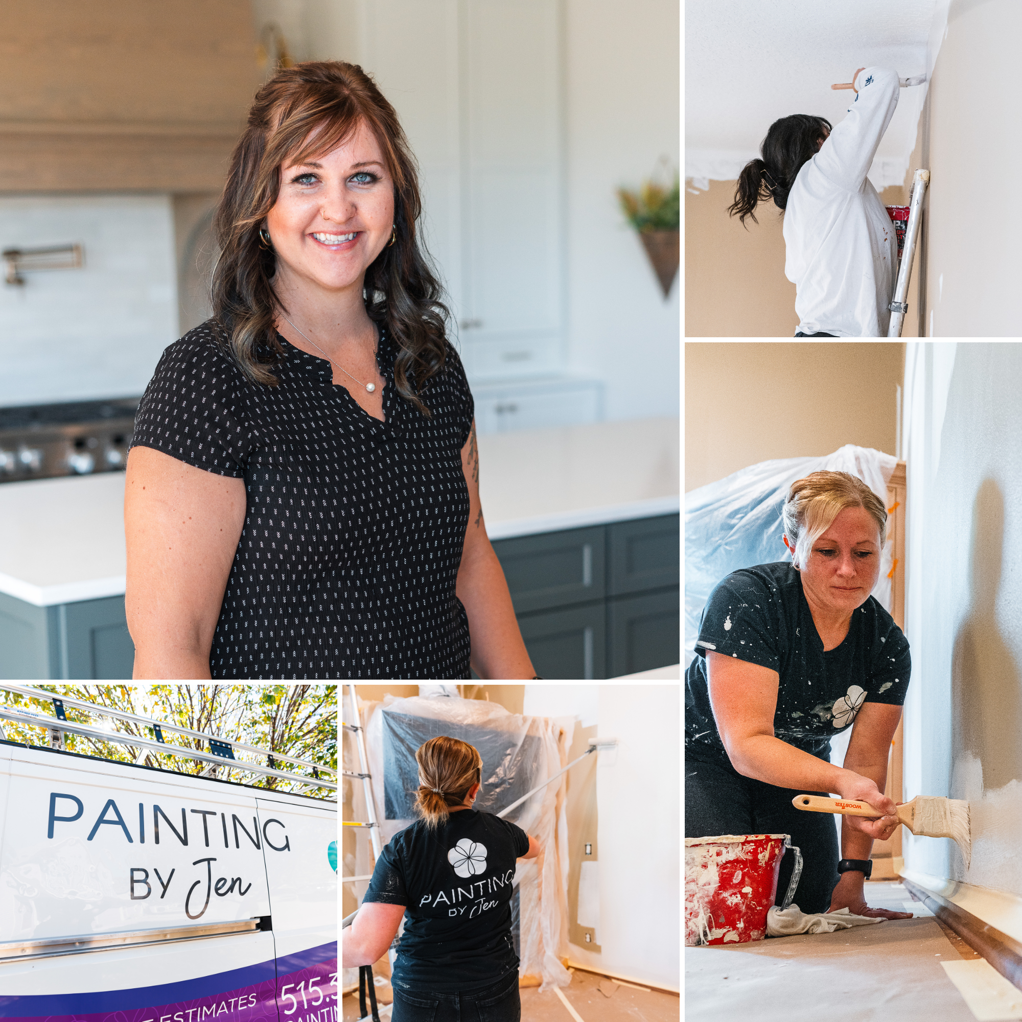 Painting By Jen Facebook ad: Need your House Painted? I Can Help