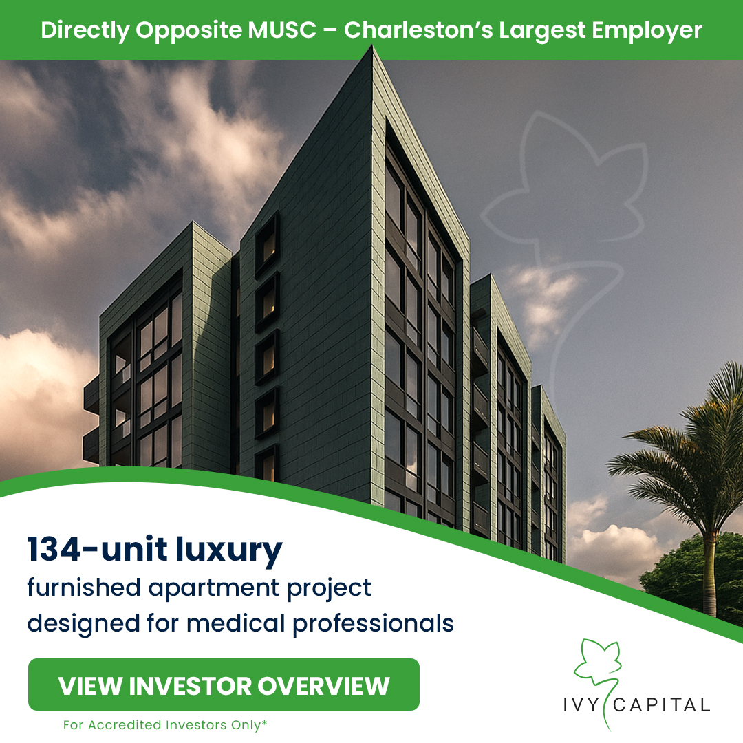 IVY Capital Facebook ad: Invest in Charleston’s Medical District Growth