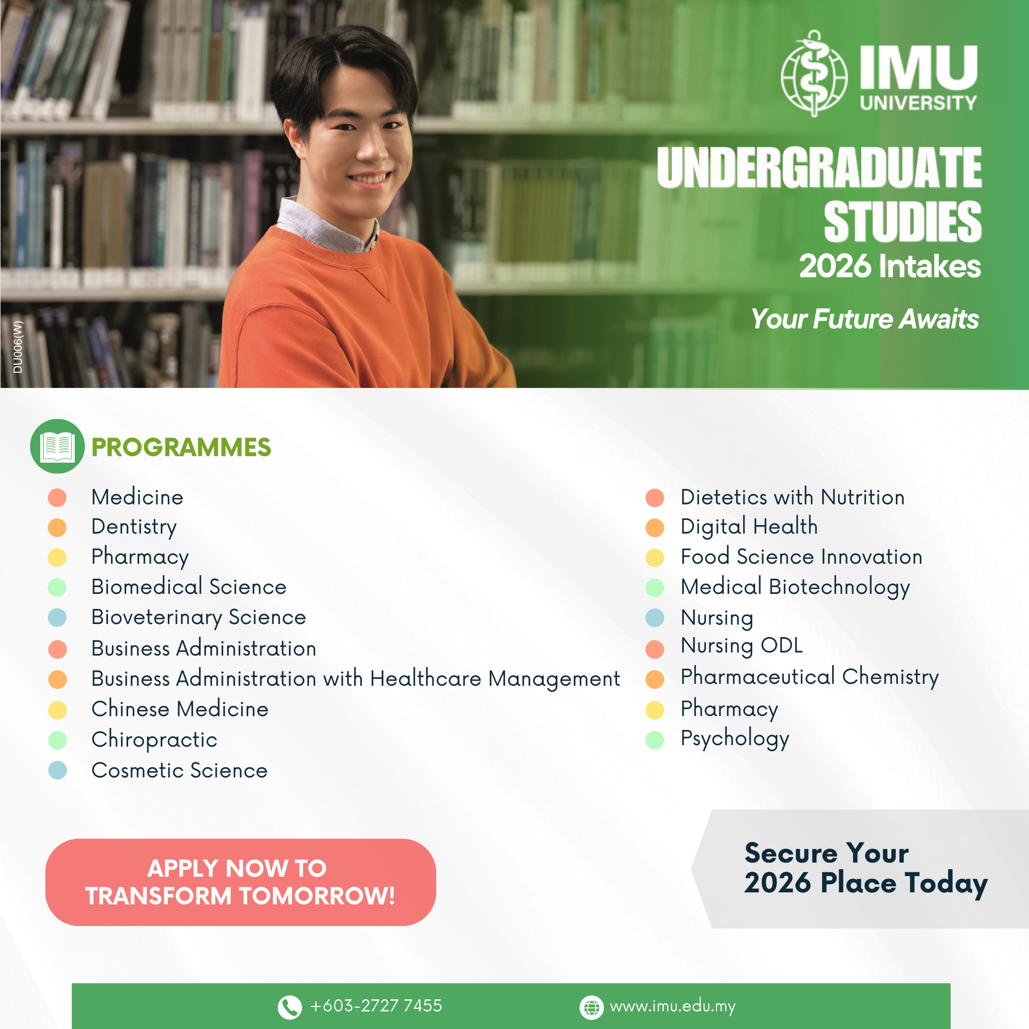 IMU University Facebook ad