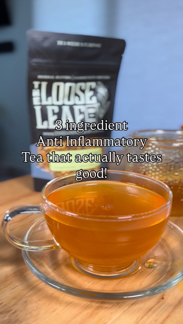 The Loose Leaf Tea Facebook ad: If inflammation had an enemy… this would be…