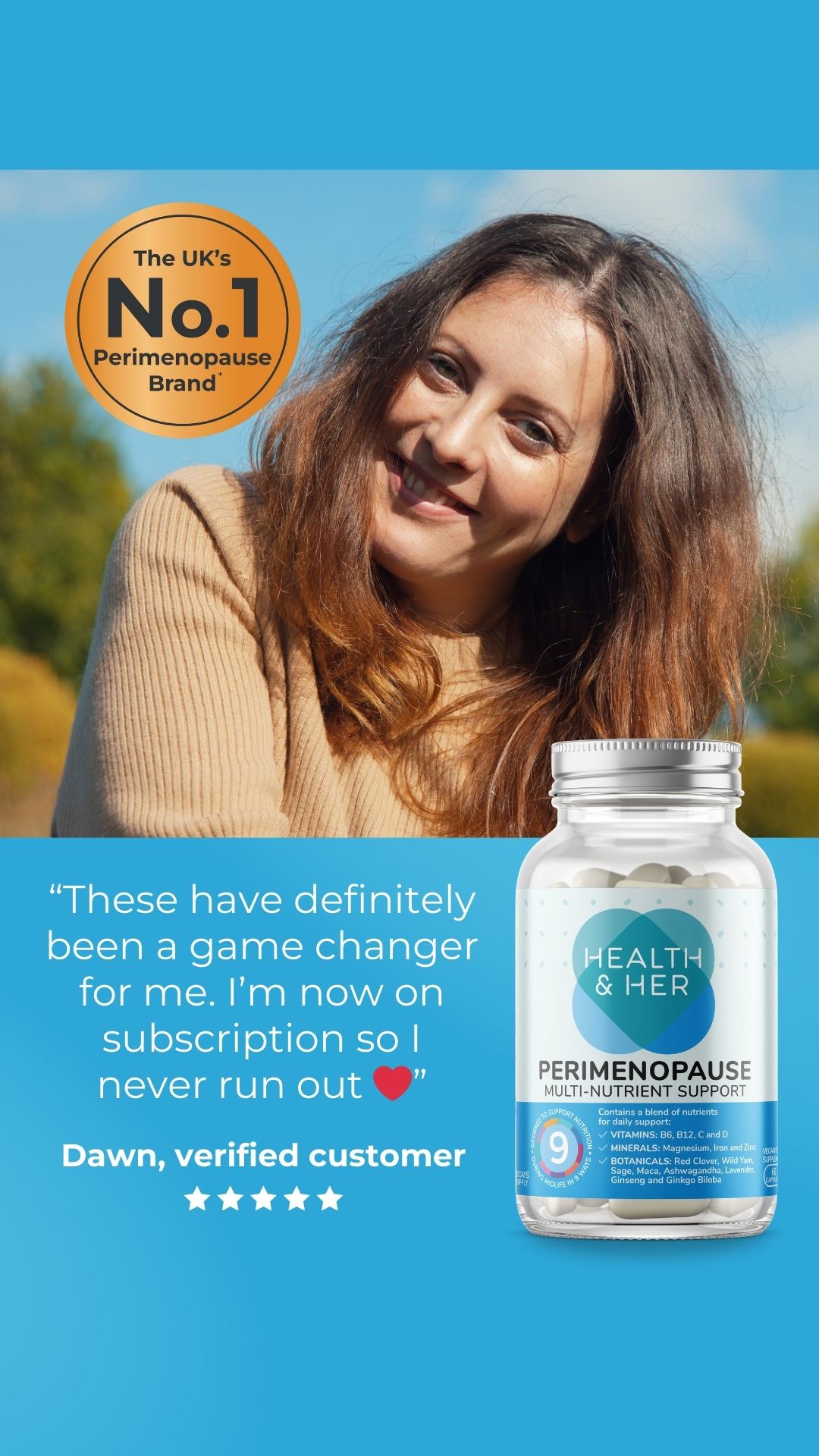 Health & Her Facebook ad