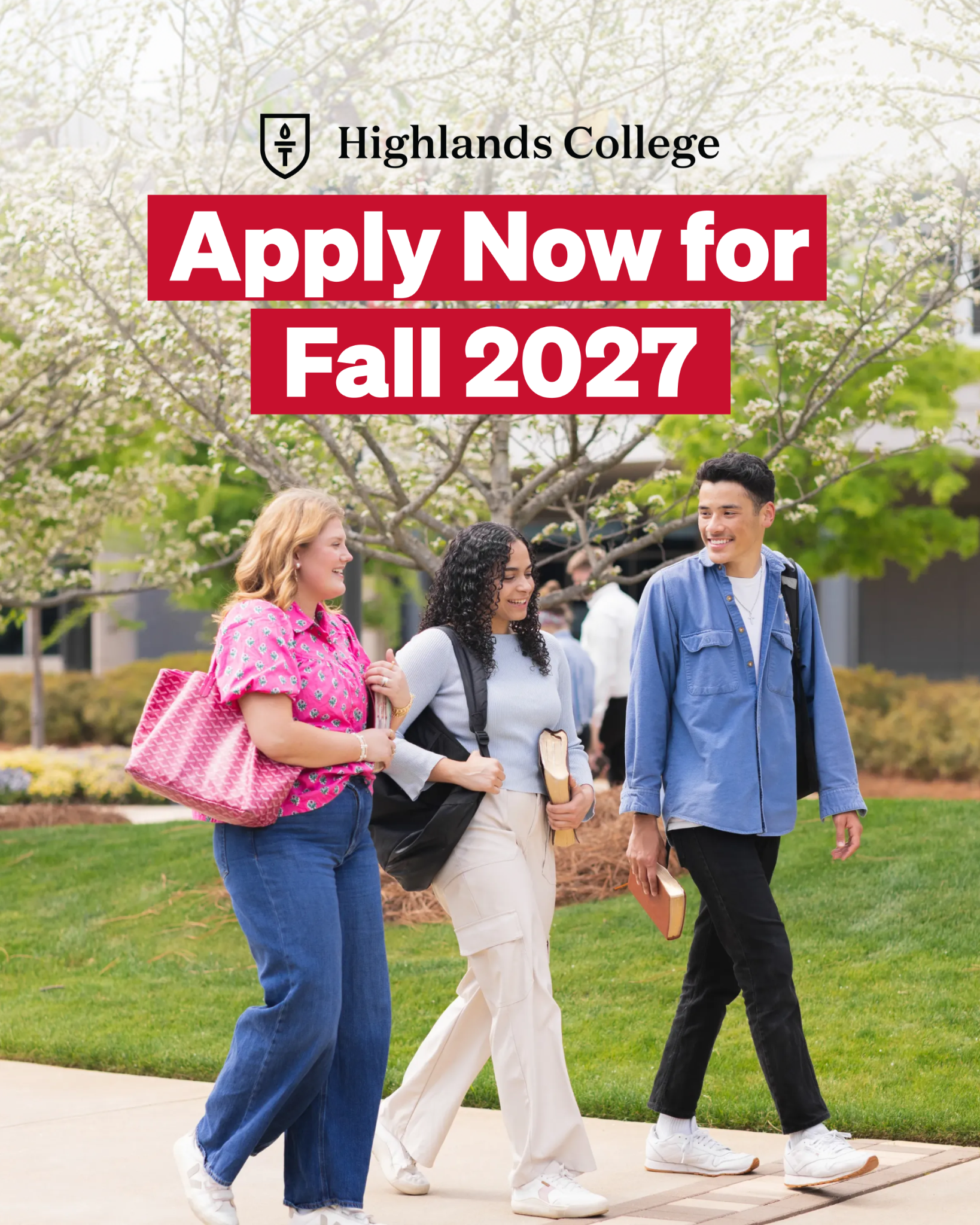 Highlands College Facebook ad: America's Ministry Leadership University