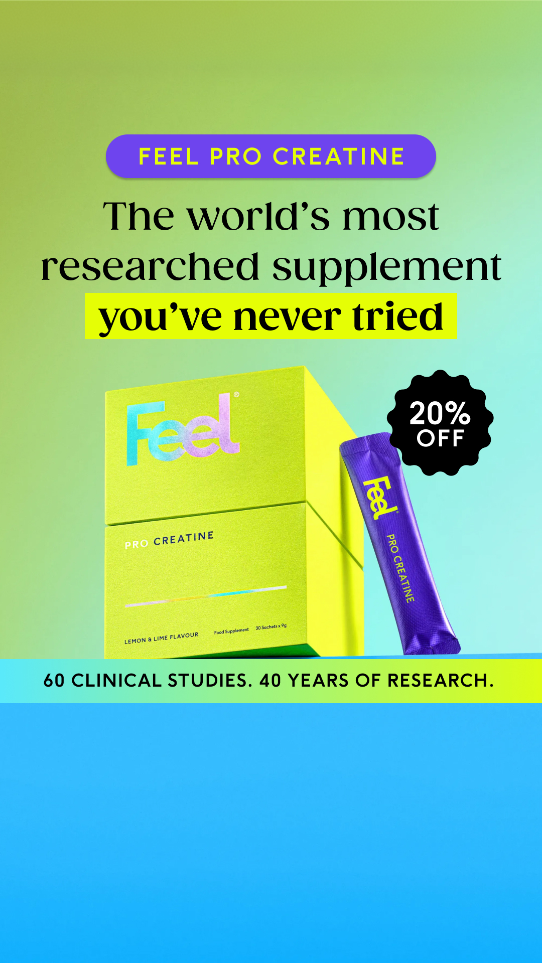 Feel Facebook ad