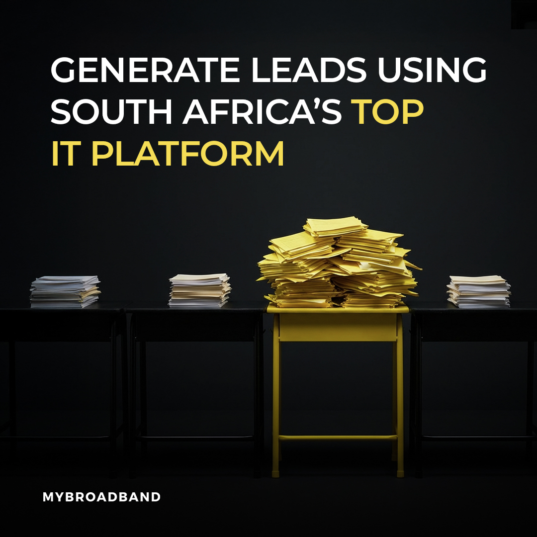 MyBroadband Facebook ad