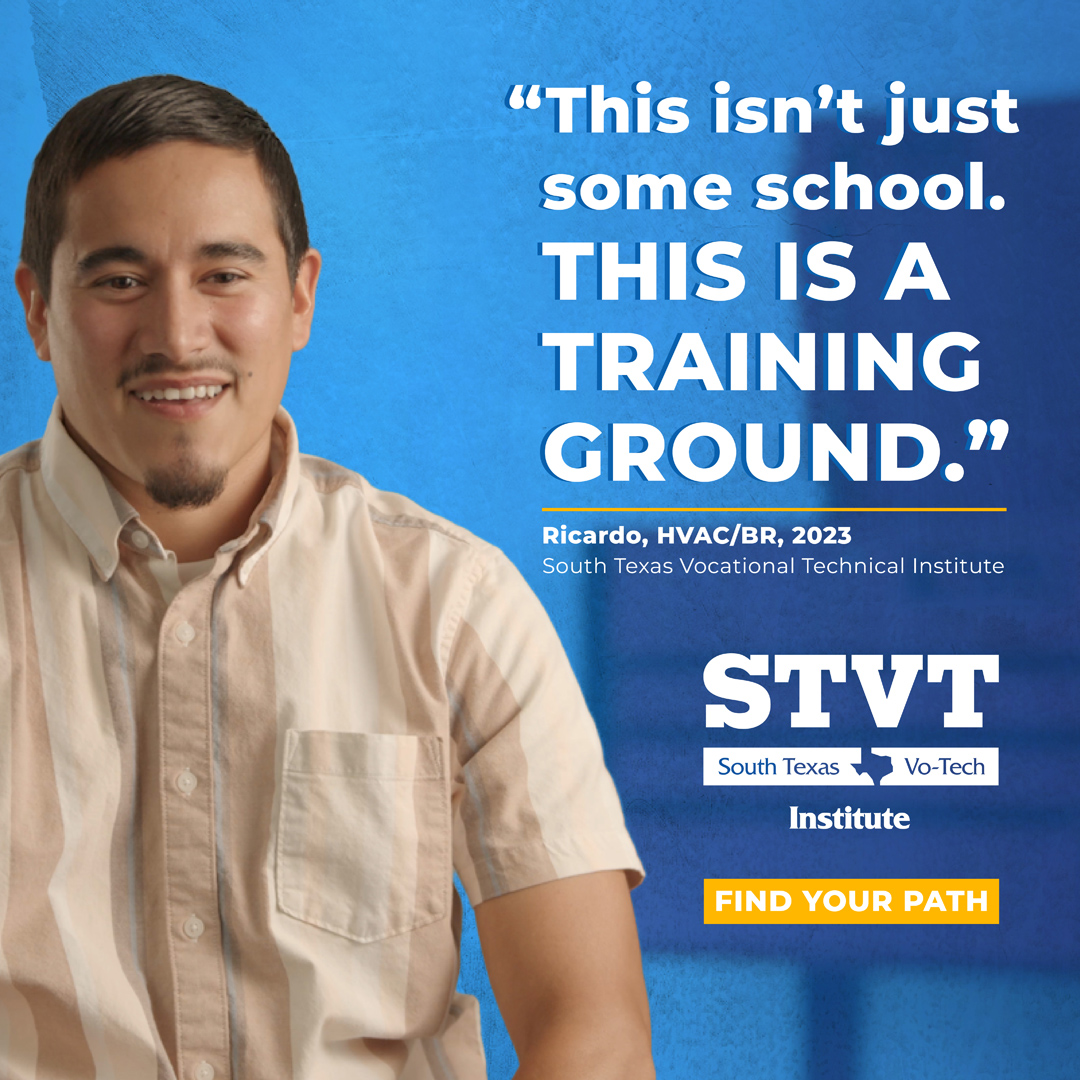South Texas Vocational Technical Institute Facebook ad