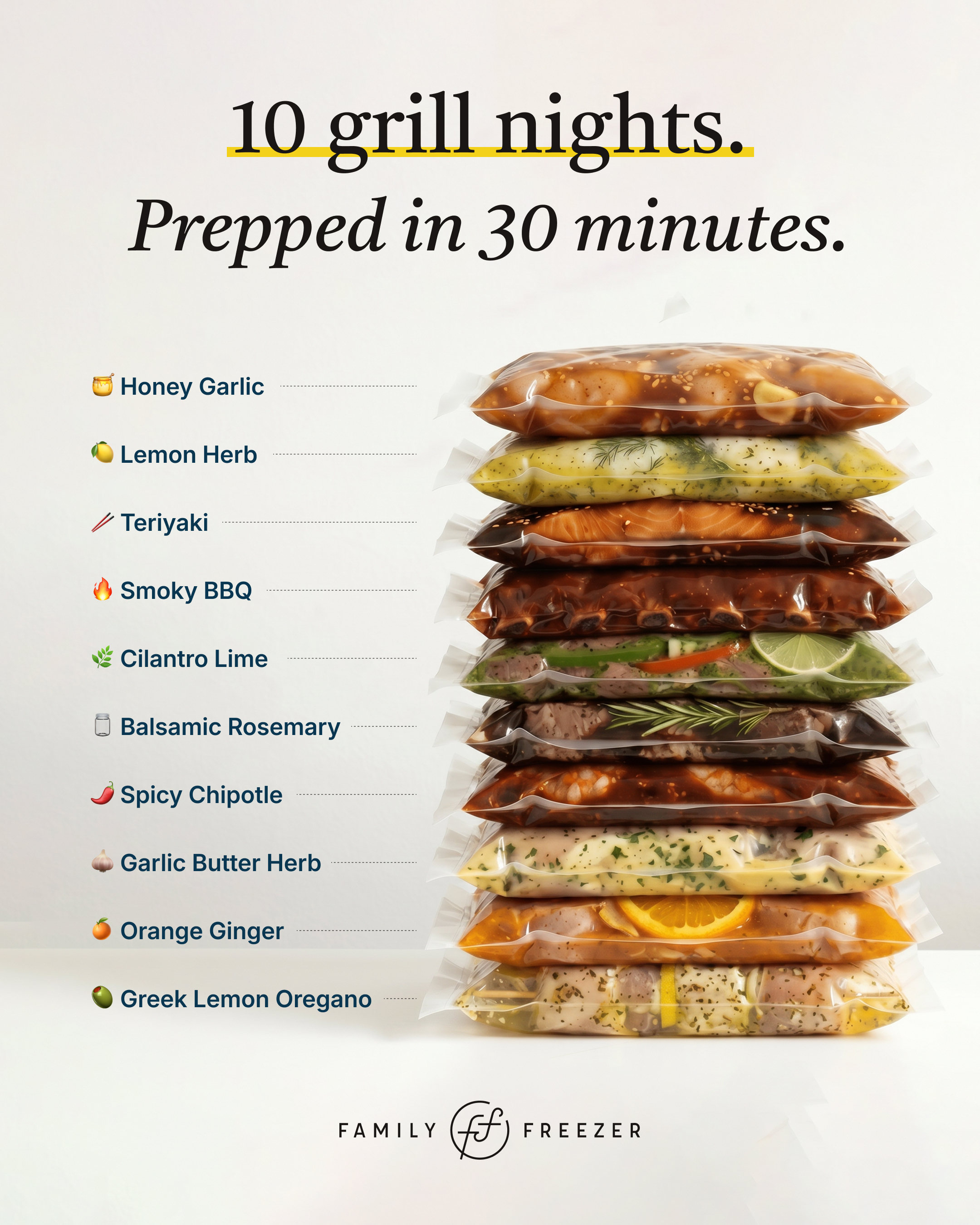 The Family Freezer Facebook ad