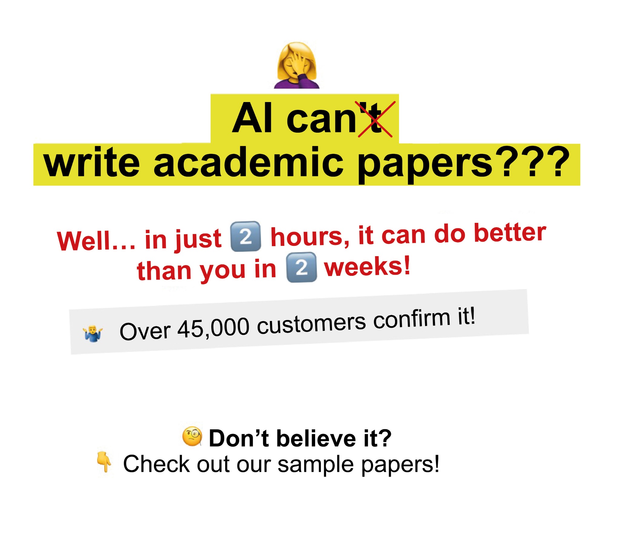 StudyTexter.com Facebook ad