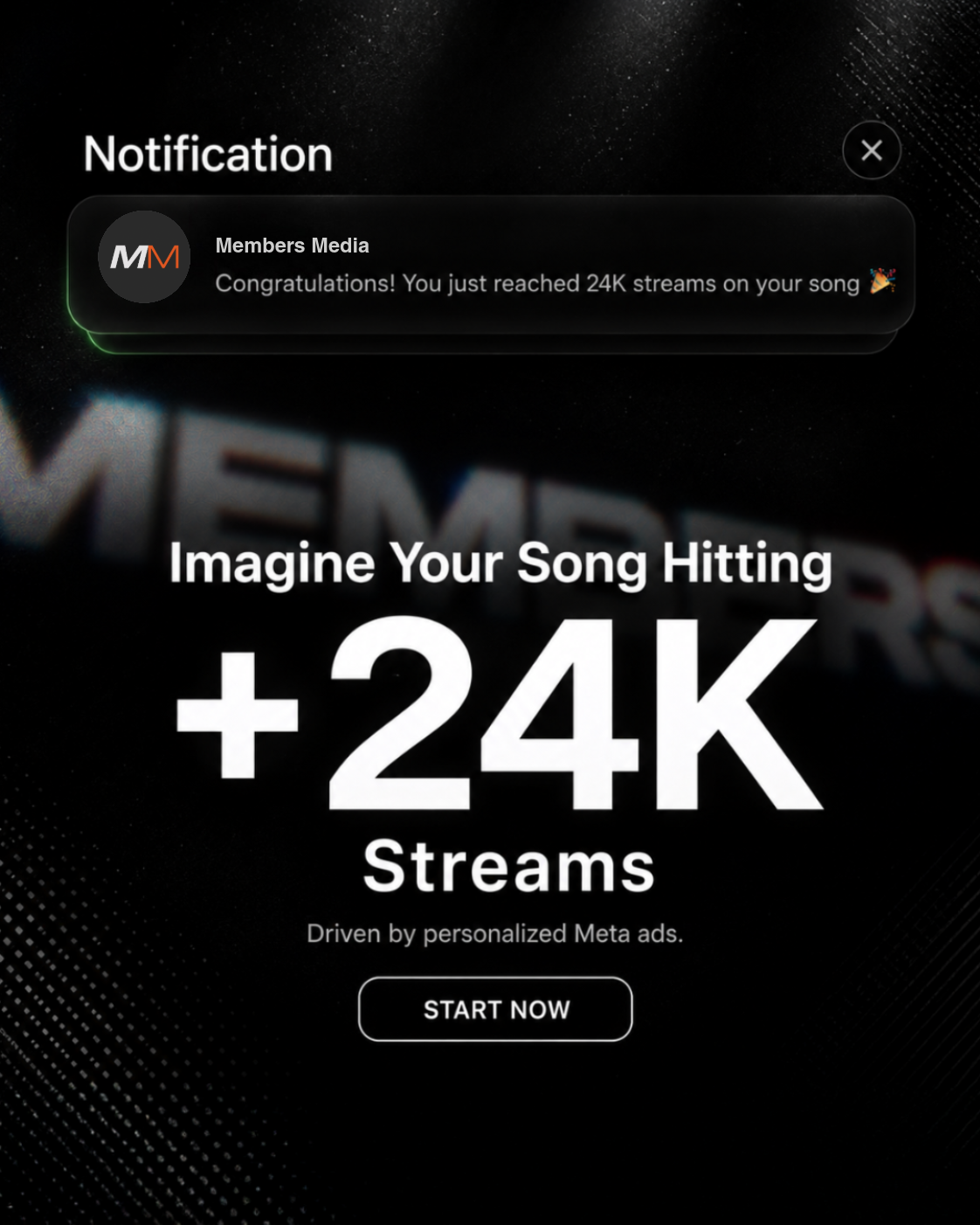 Members Media Facebook ad