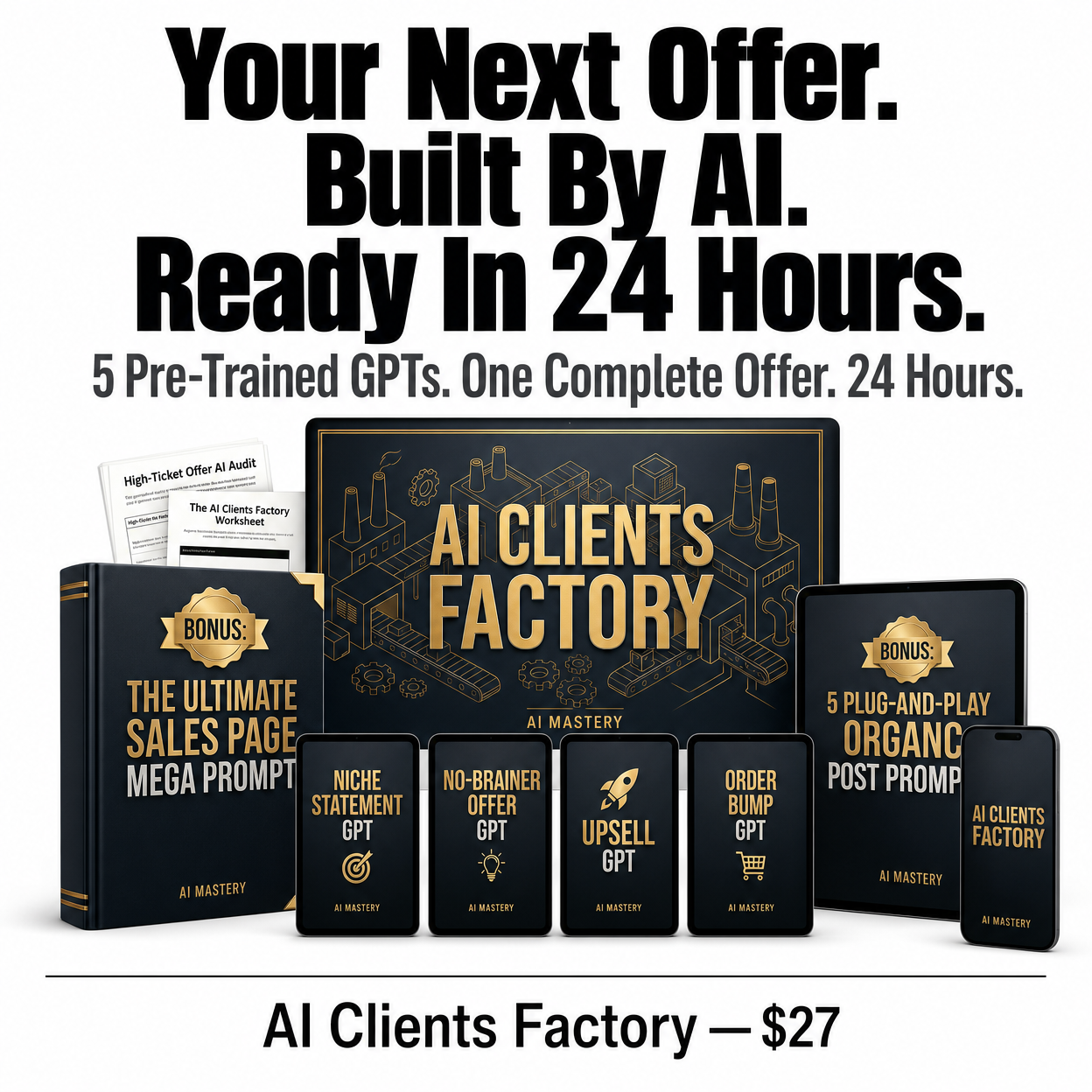 AI Mastery Facebook ad