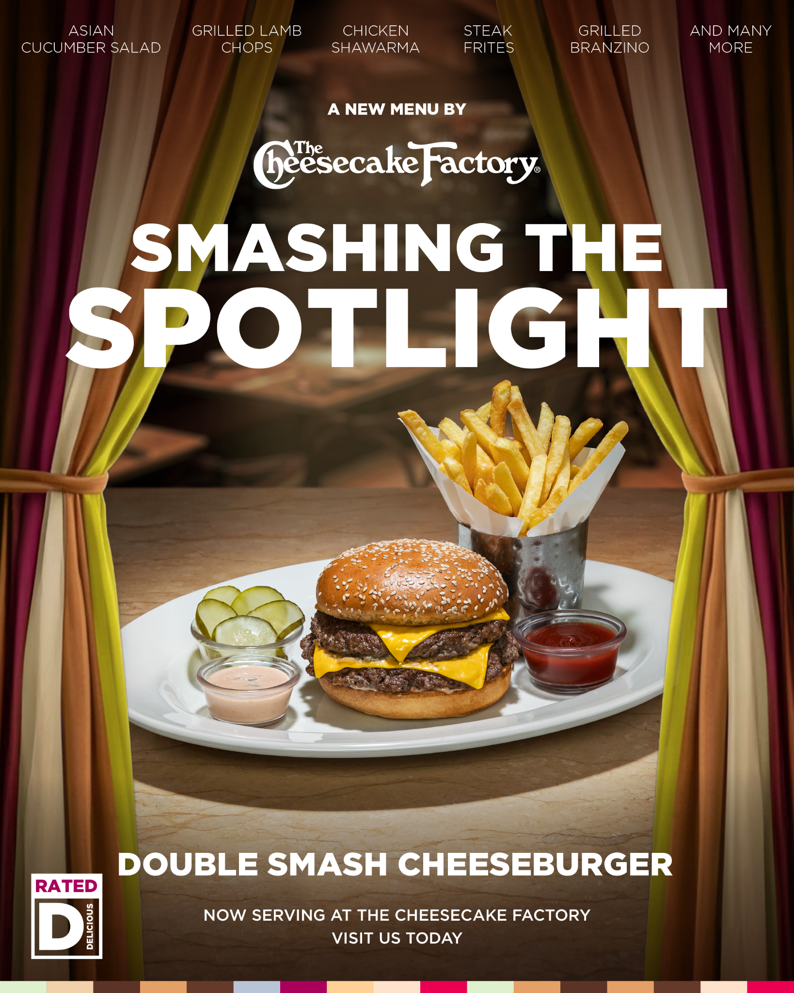 The Cheesecake Factory Middle East Facebook ad