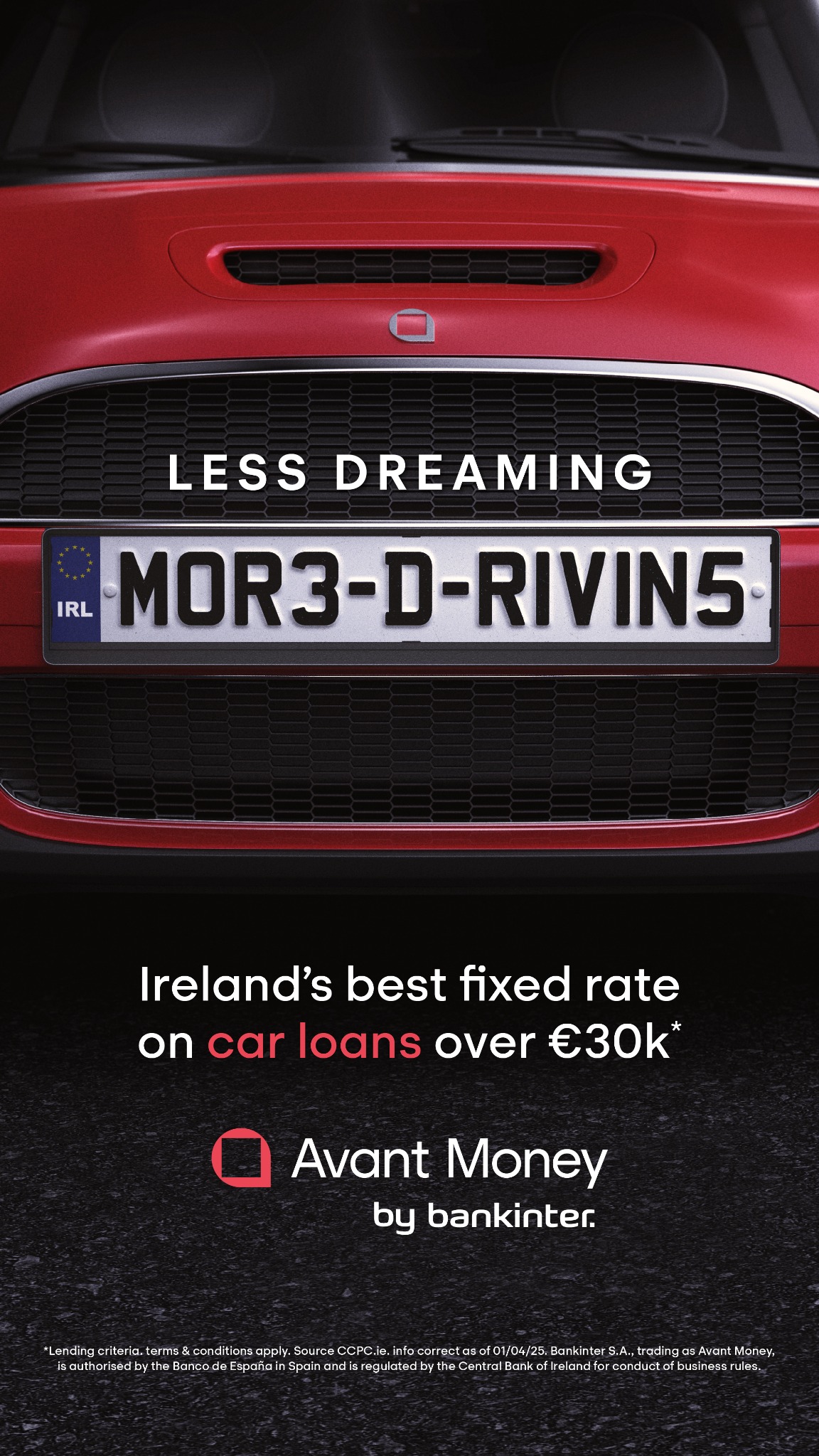 Avant Money Facebook ad