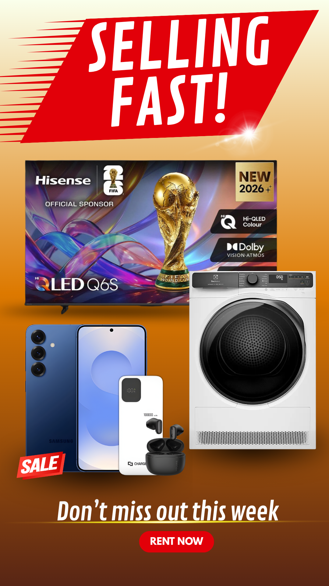 Oze Rentals Facebook ad