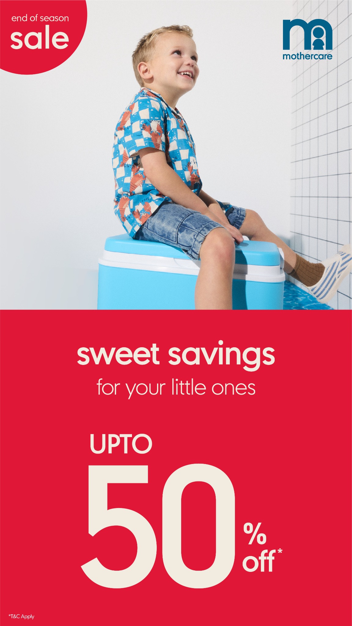 Mothercare India Facebook ad