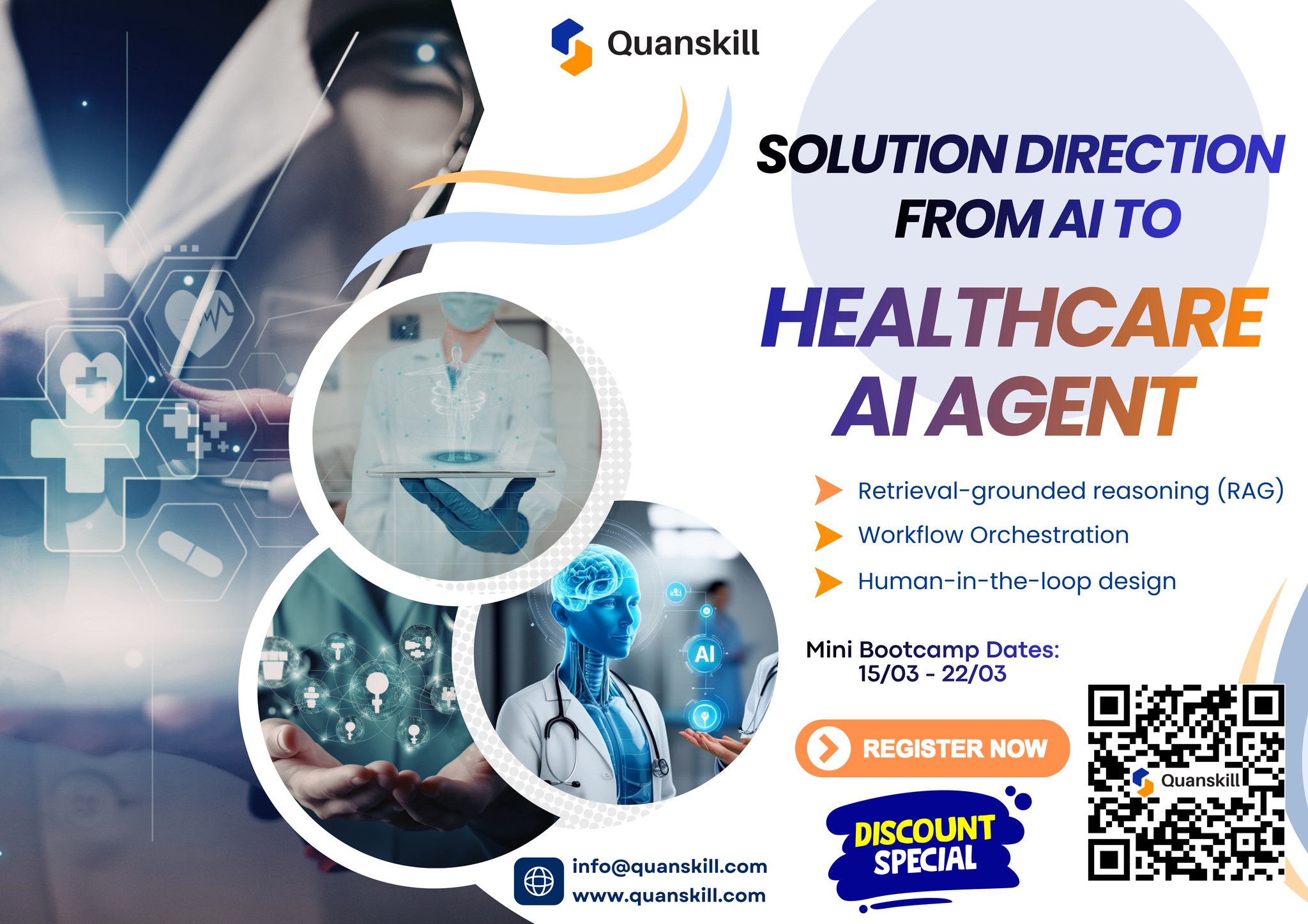 Quanskill: Data Science and AI Facebook ad: AI ENGINEER HỌC HEALTHCARE ĐỂ LÀM GÌ?