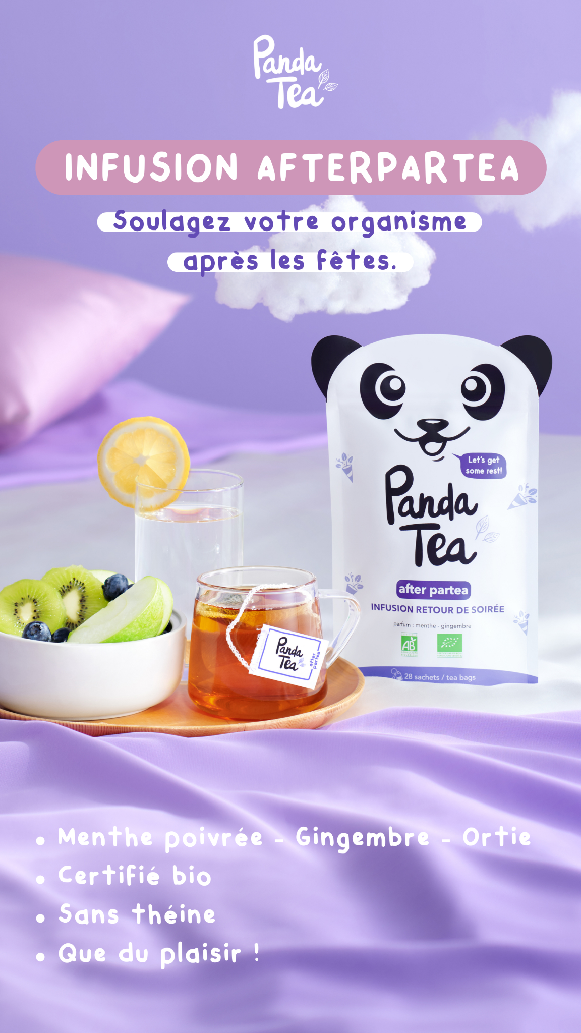 Panda Tea Facebook ad