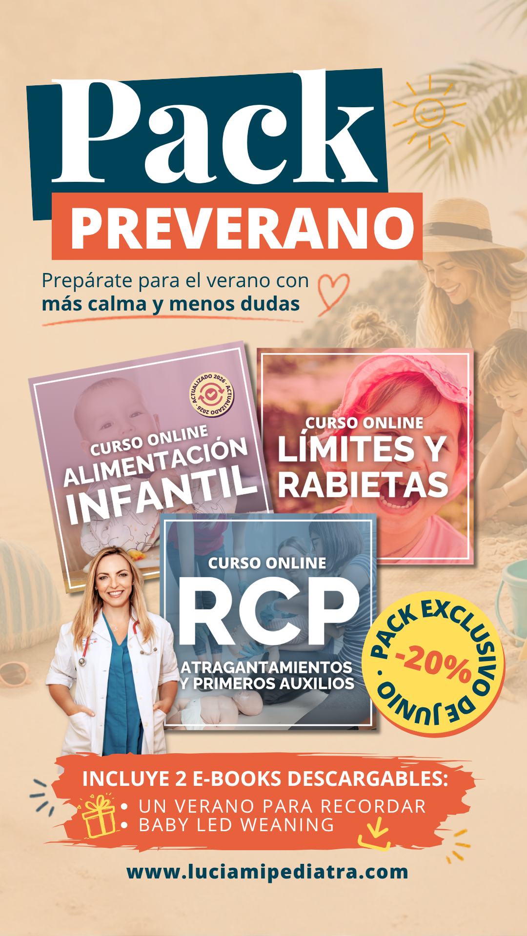 Lucía, mi pediatra Facebook ad