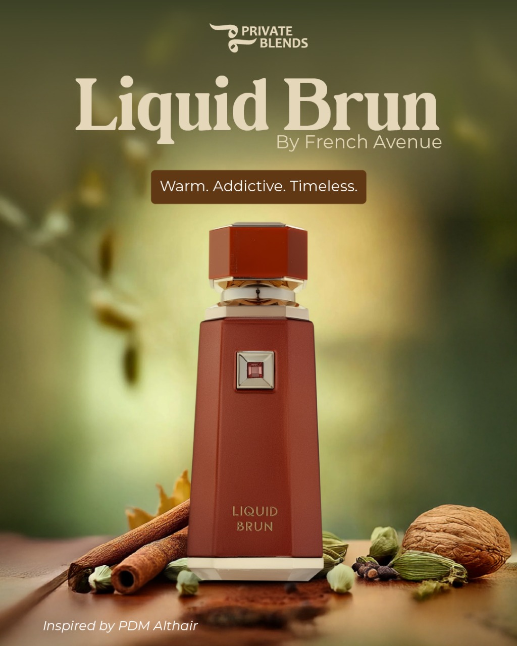 Private Blends Facebook ad