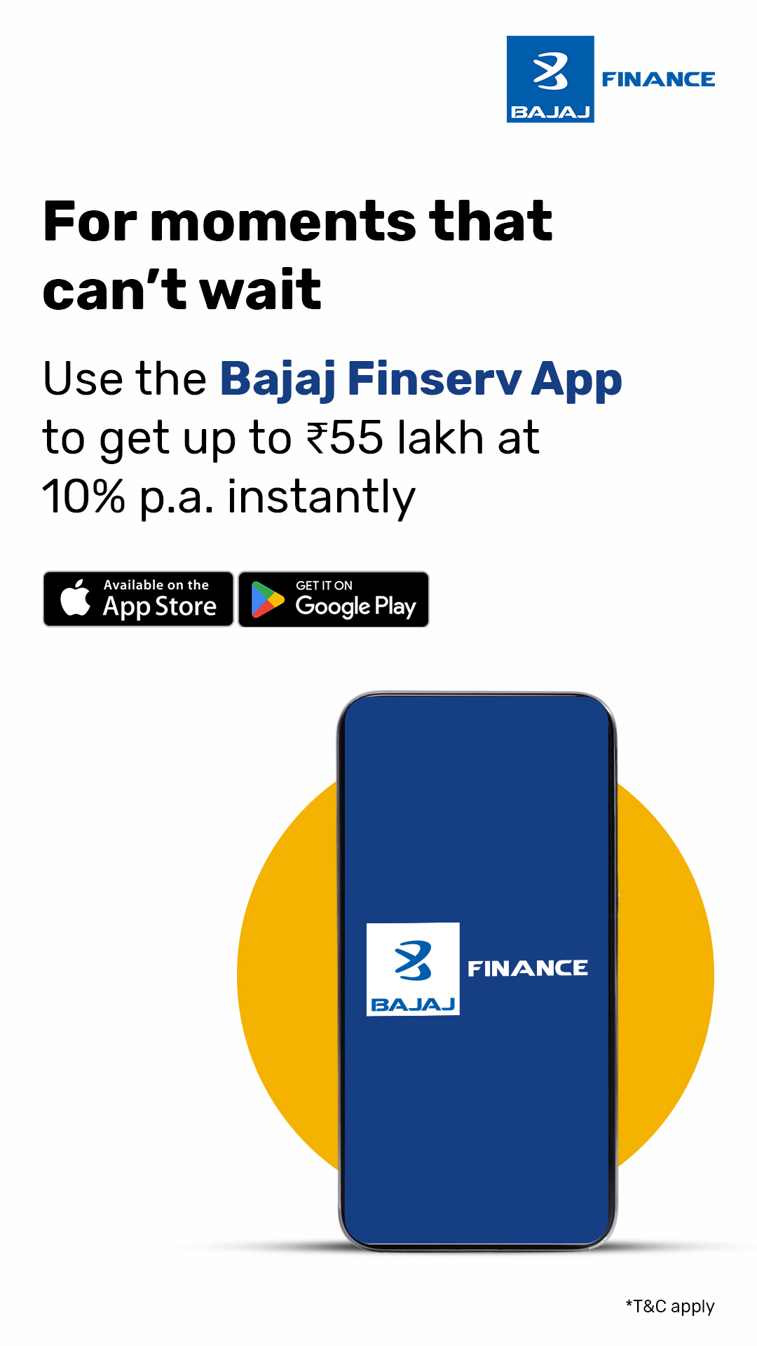 Bajaj Finserv Facebook ad