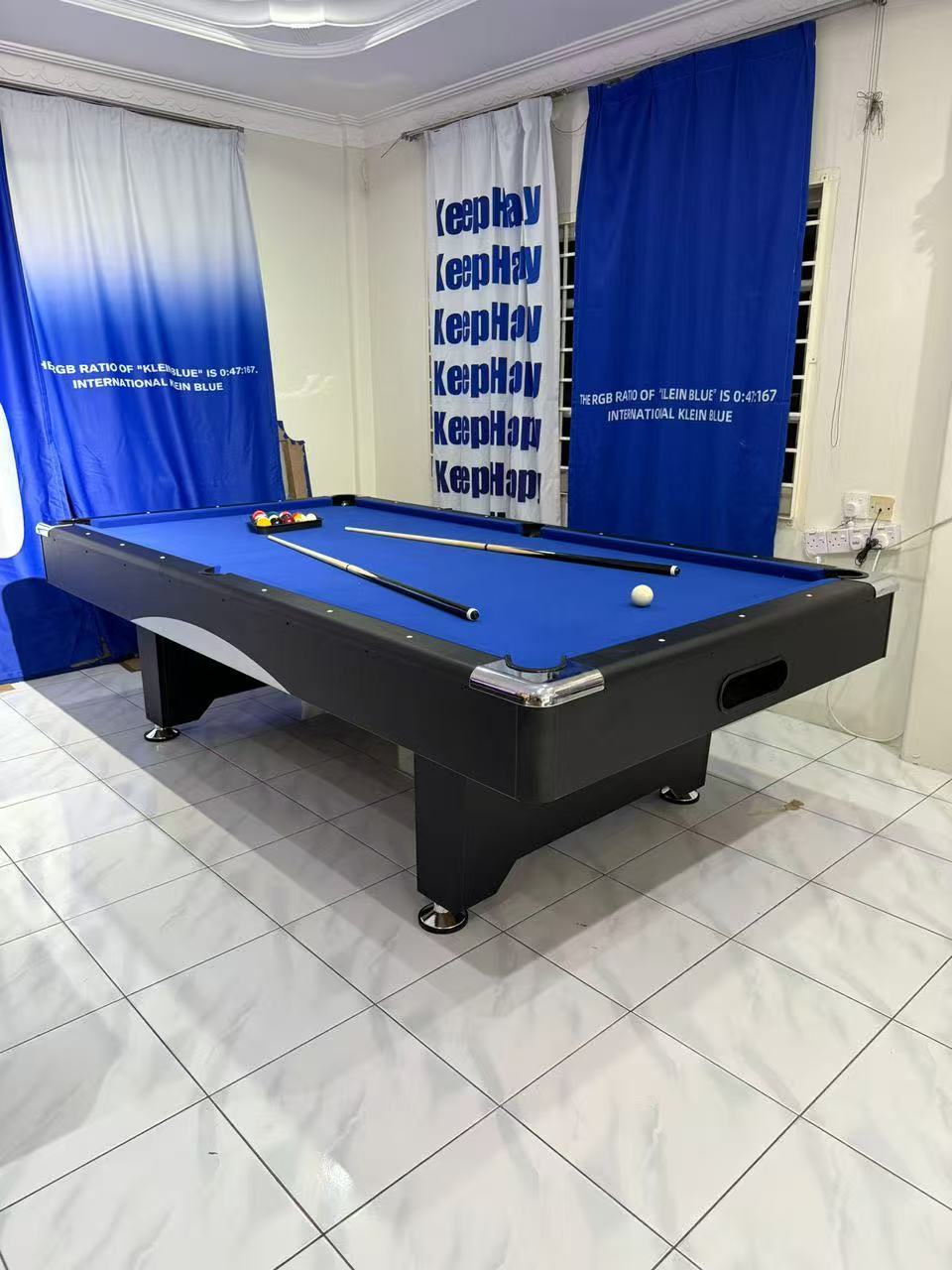 Ranespace Billiard Malaysia Facebook ad: 9FT AMERICAN POOL IRON HEAVY DUTY