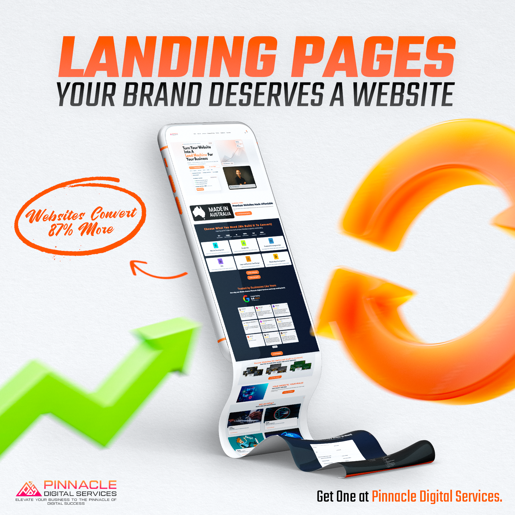 Pinnacle Digital Services Facebook ad