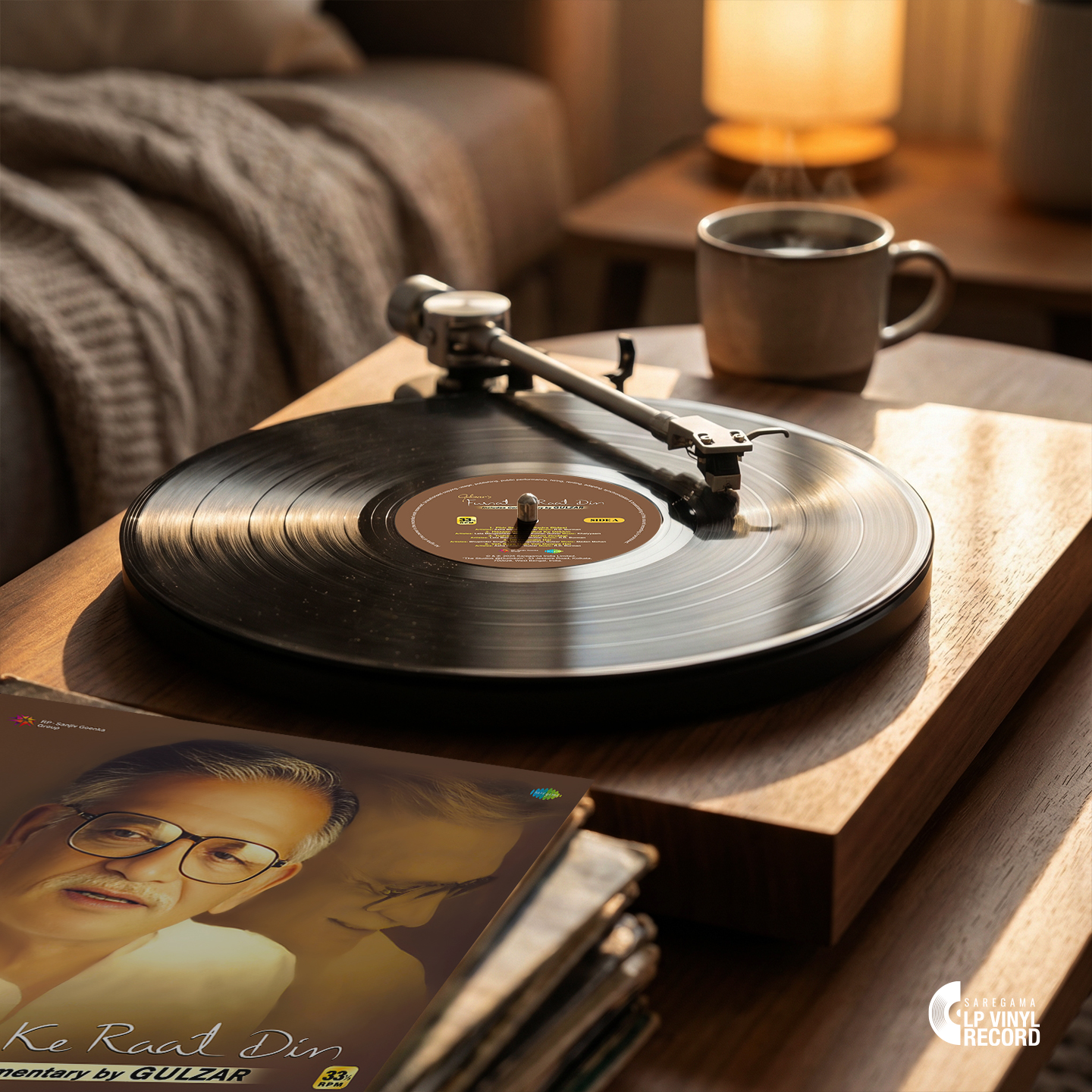 Saregama Facebook ad: Own Limited Edition LP Vinyl Records featuring legends…
