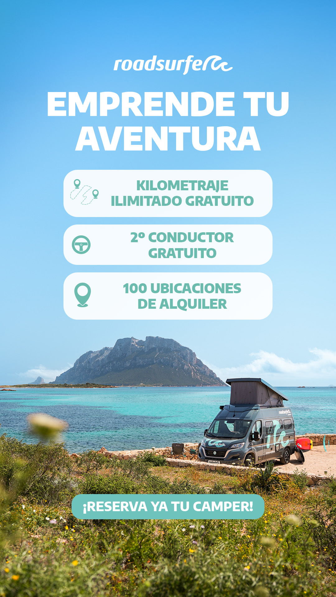 roadsurfer Facebook ad