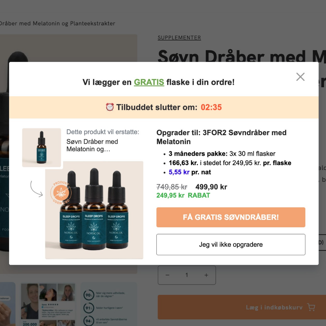 NordicOils Facebook ad from Dec 9, 2025