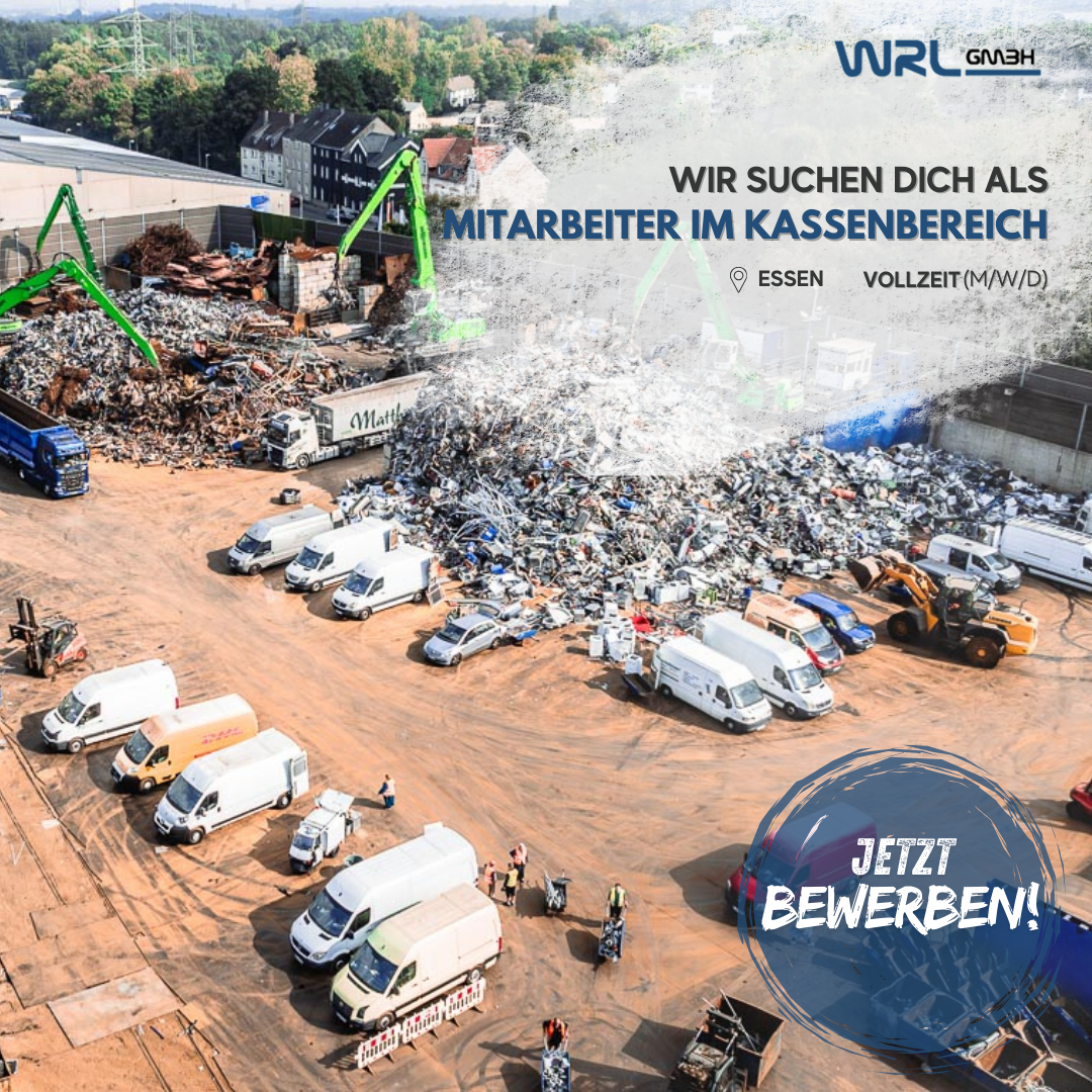 WRL-GmbH Schrott und Metallgroßhandel Entsorgungsfachbetrieb Facebook ad: Jetzt bewerben!