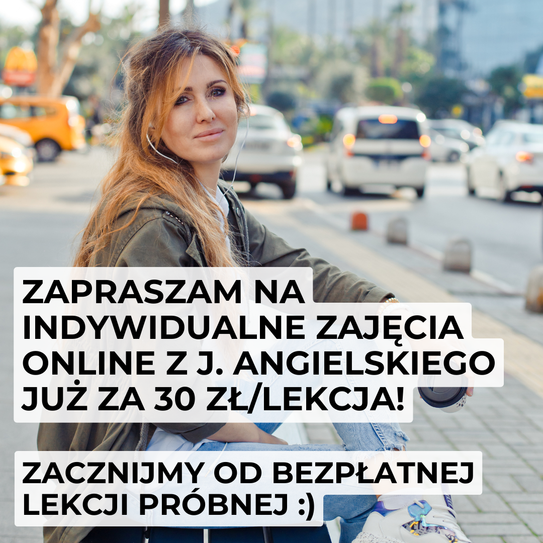 Angielski online z Anią Facebook ad: Zacznij od lekcji próbnej