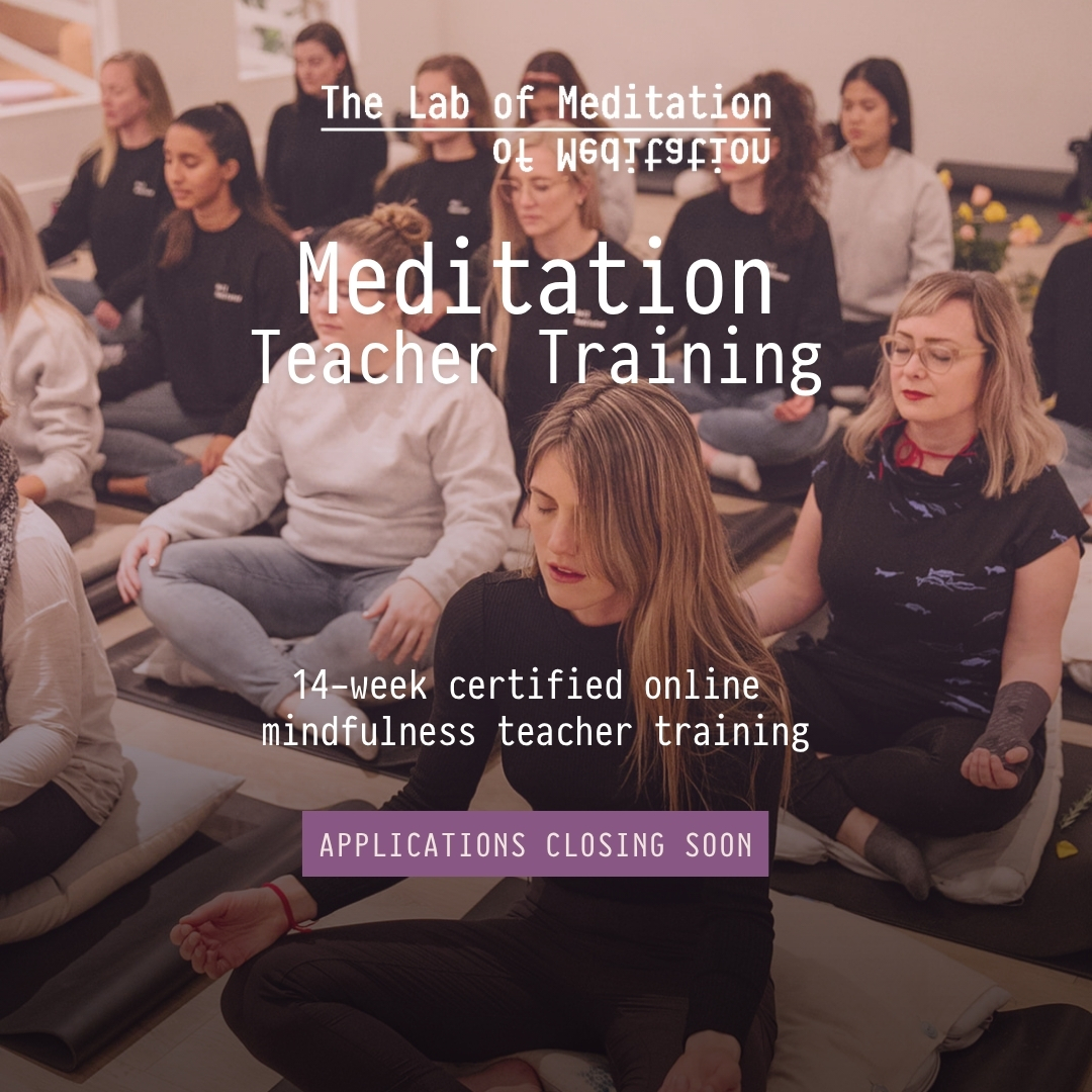 The Lab of Meditation Facebook ad from Aug 24, 2026