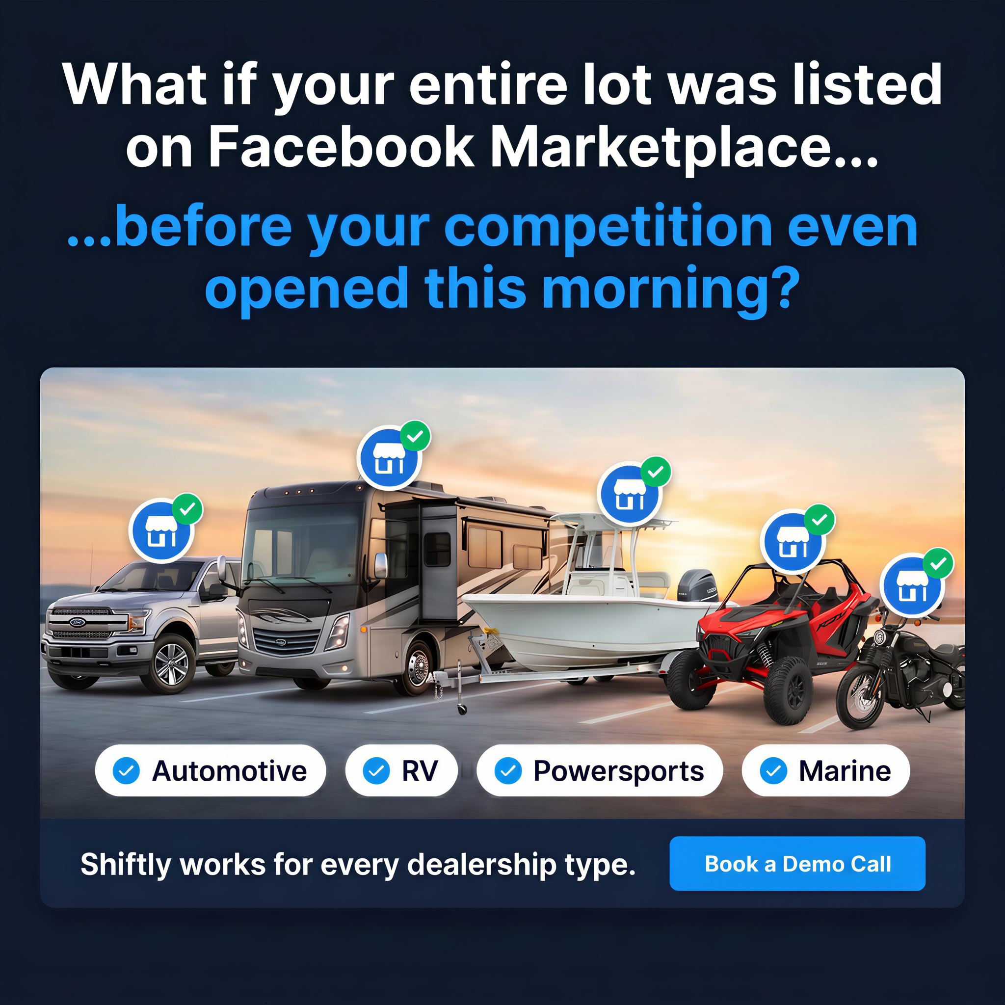 Shiftly Facebook ad