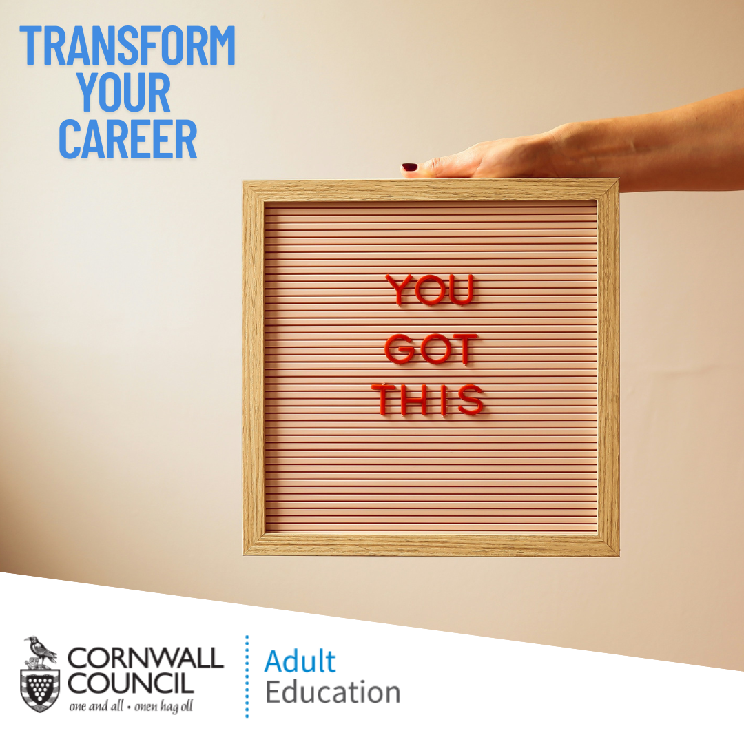 Cornwall Adult Education Facebook ad