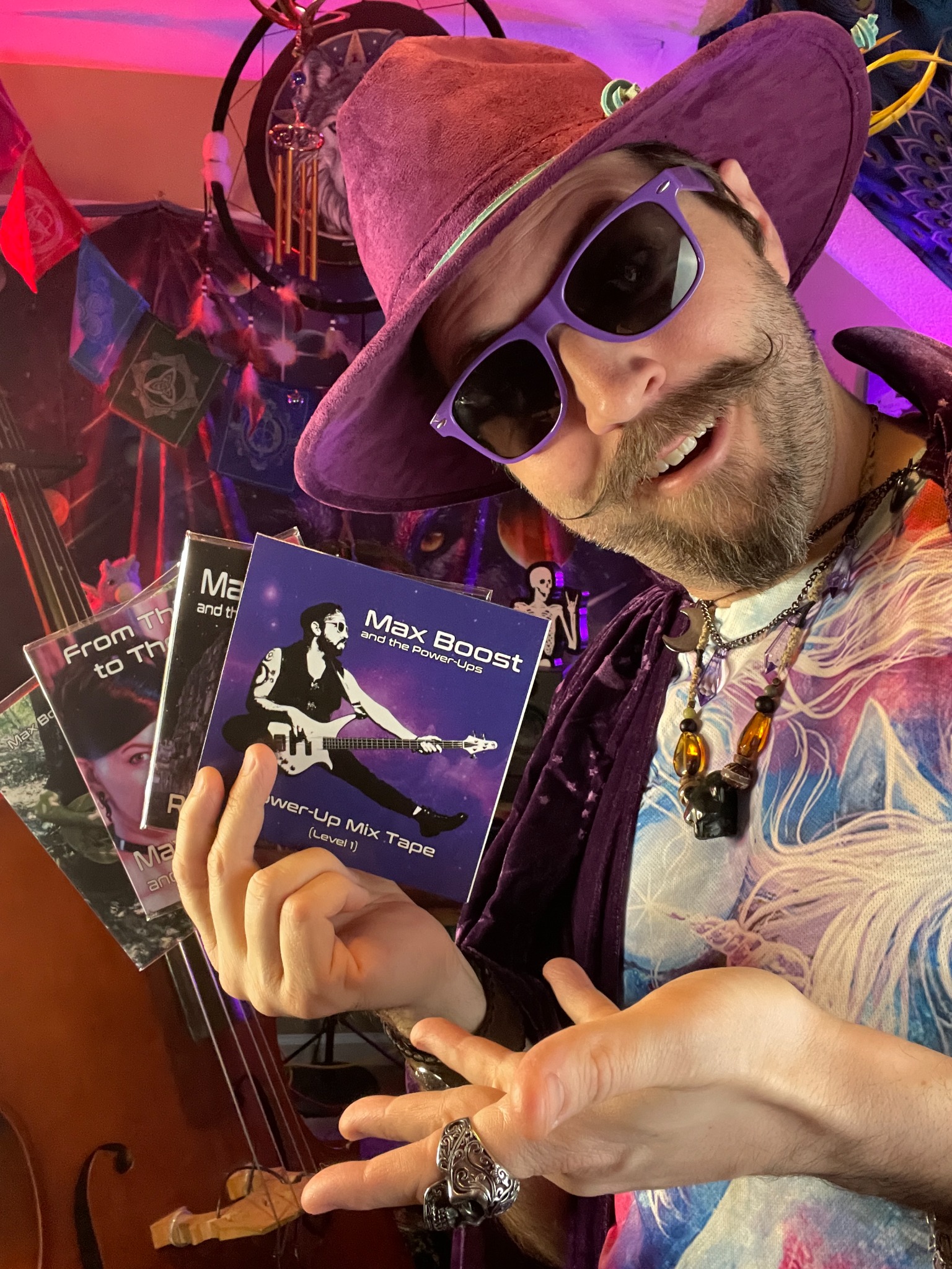 Max Boost and the Power-Ups Facebook ad: FREE CD and Downloads