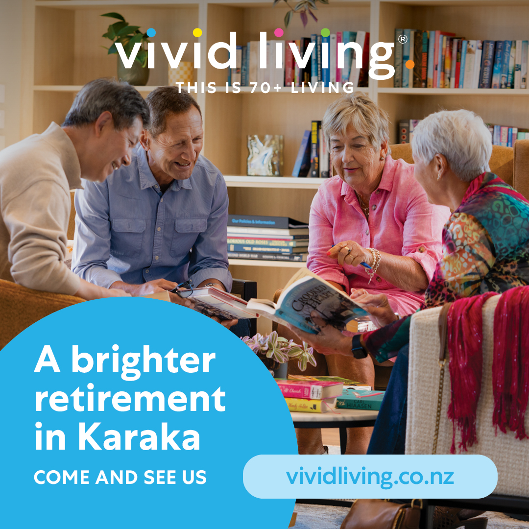 Vivid Living Facebook ad: Our New Karaka Village Is Now Open!