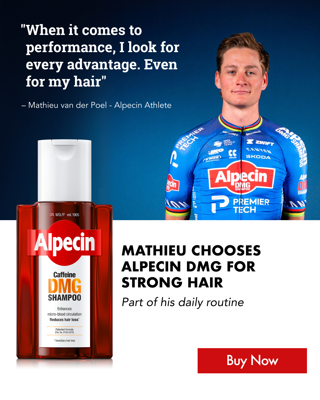 Alpecin Facebook ad