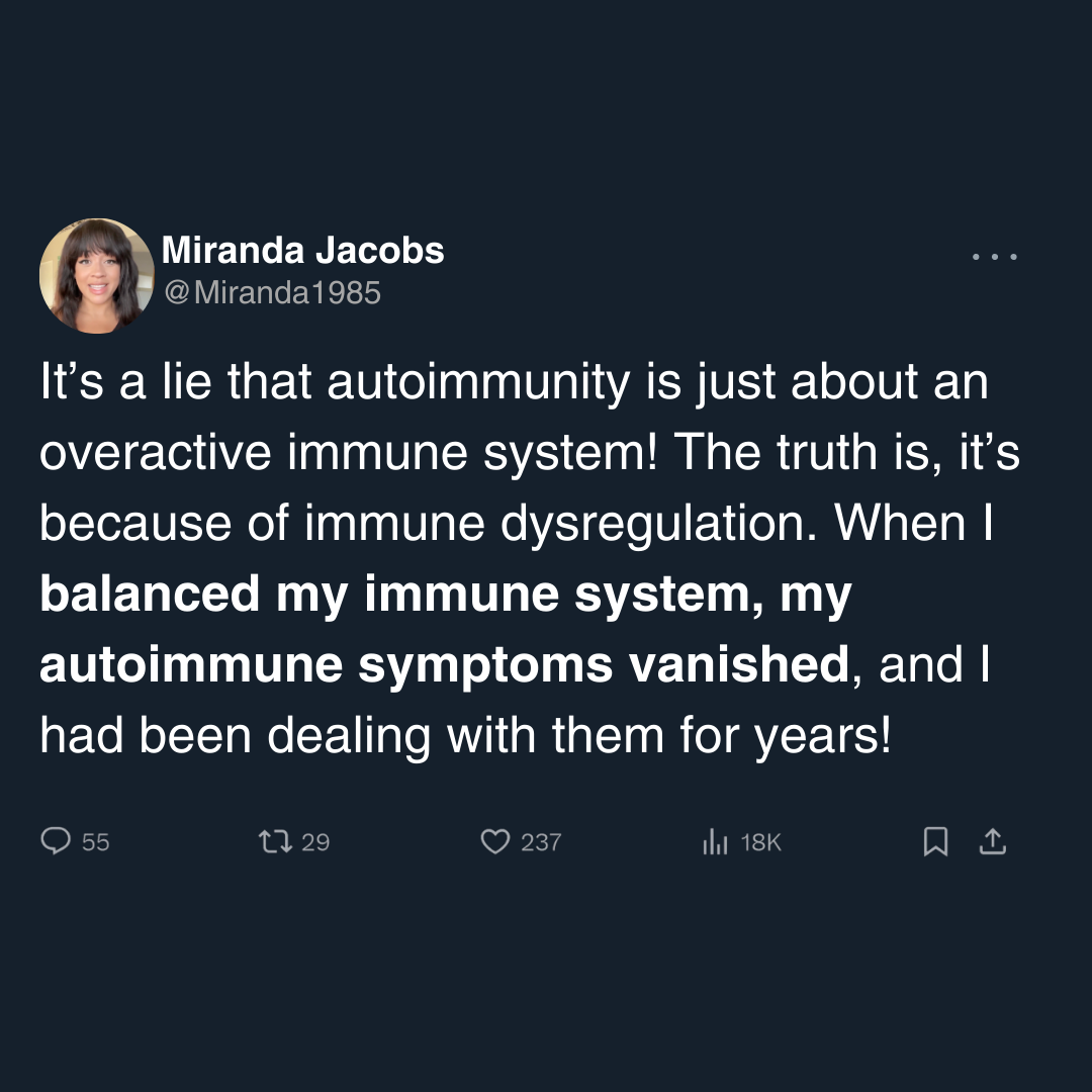 My Immunity Facebook ad
