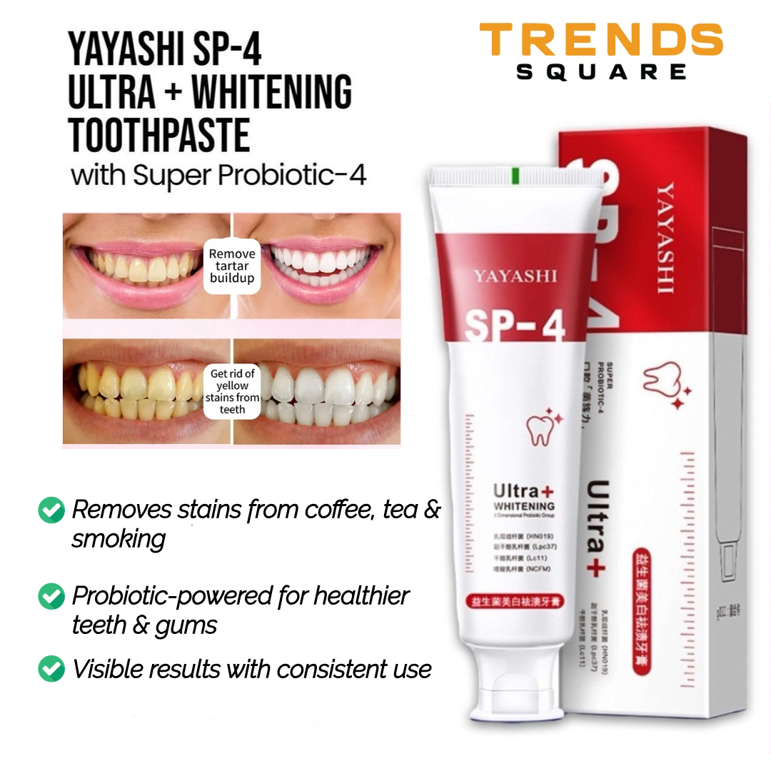 Trends Square Facebook ad: Yayashi SP4 Probiotics Power