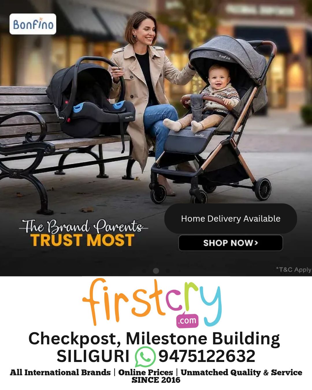 Firstcry.com Store Siliguri Sevoke Road Facebook ad from May 19, 2026