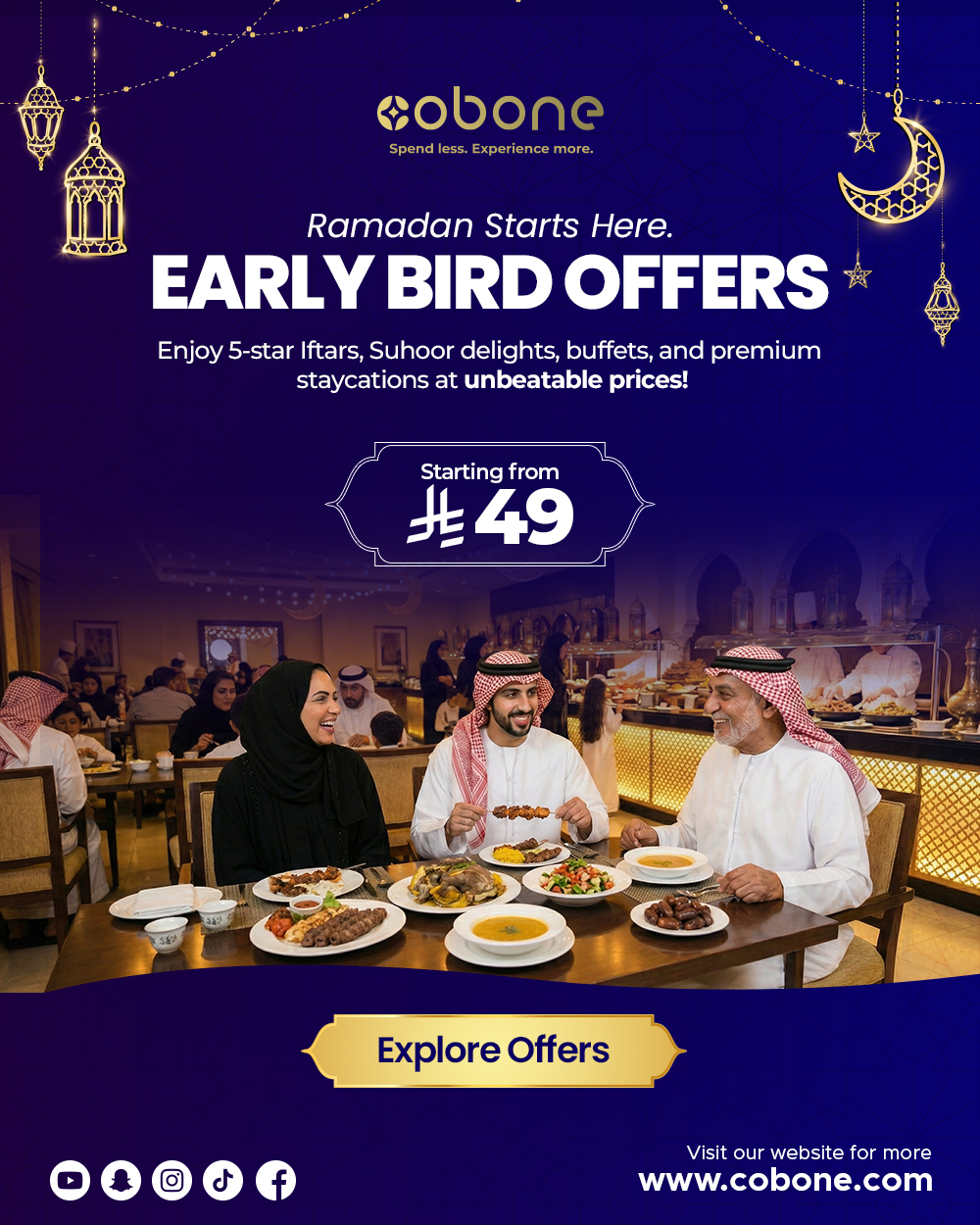 Cobone KSA Facebook ad