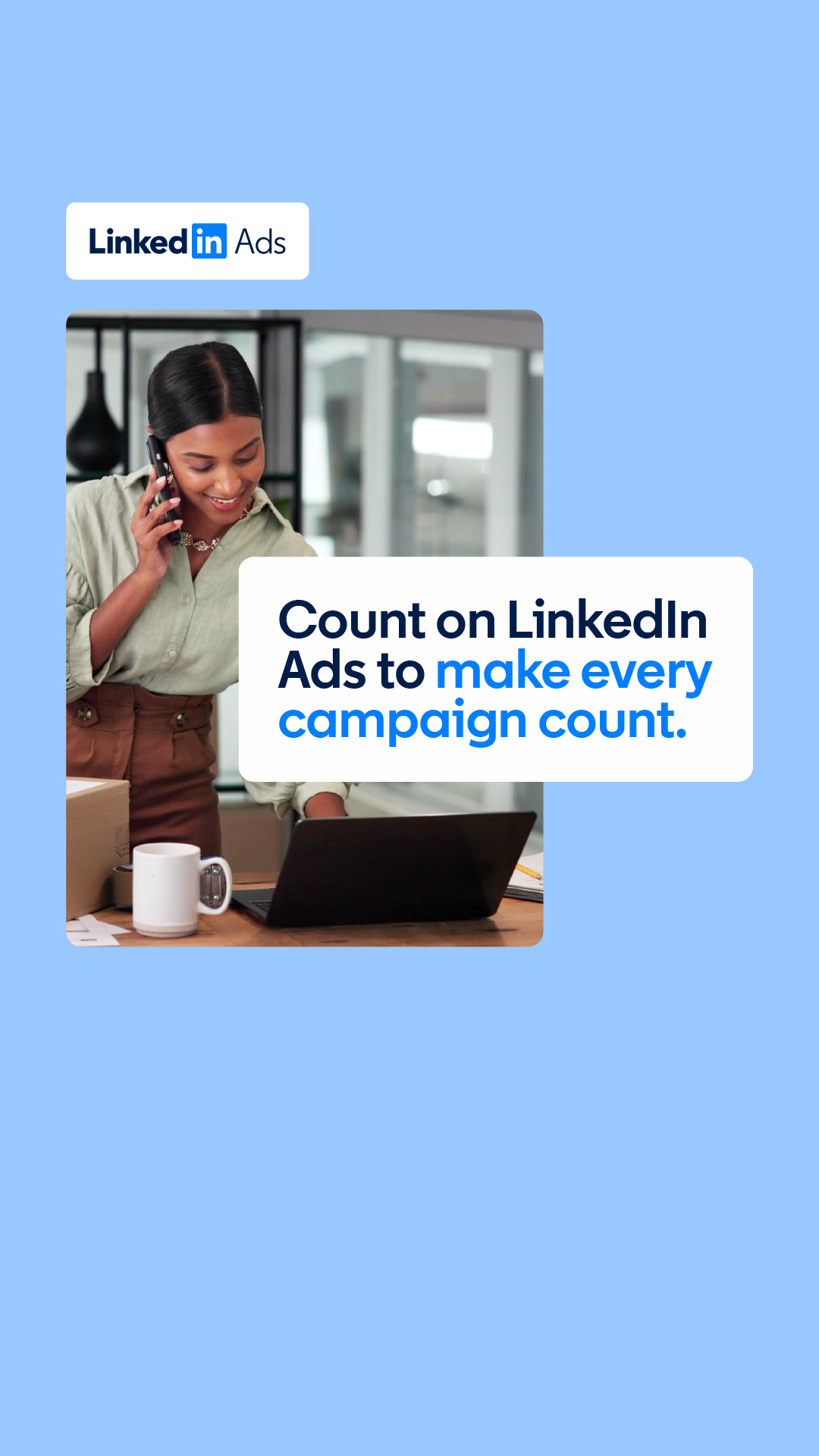 LinkedIn Facebook ad