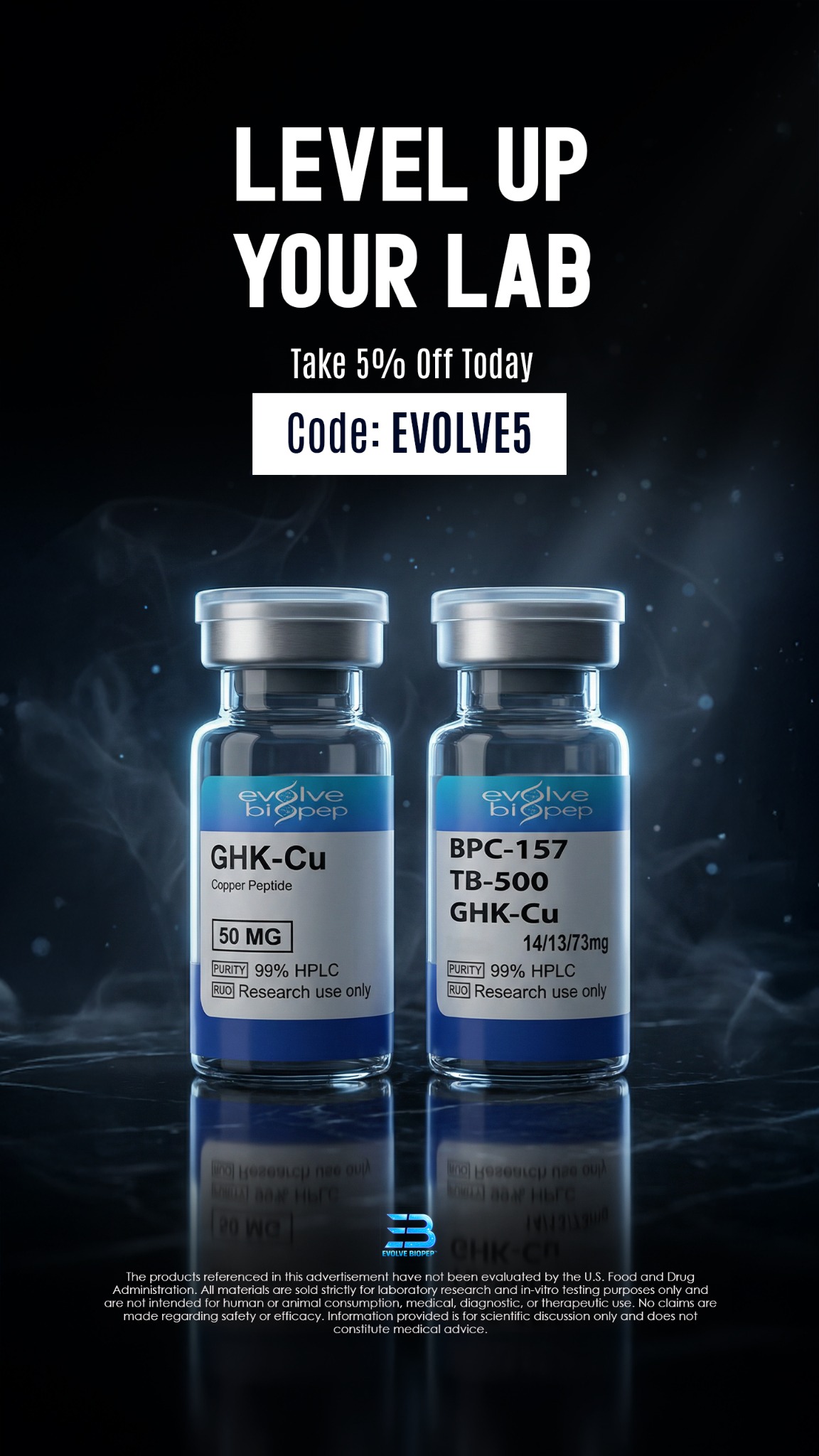 Evolve BioPep Facebook ad