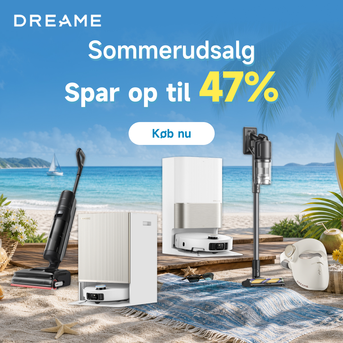 Dreame Store Nordics Facebook ad