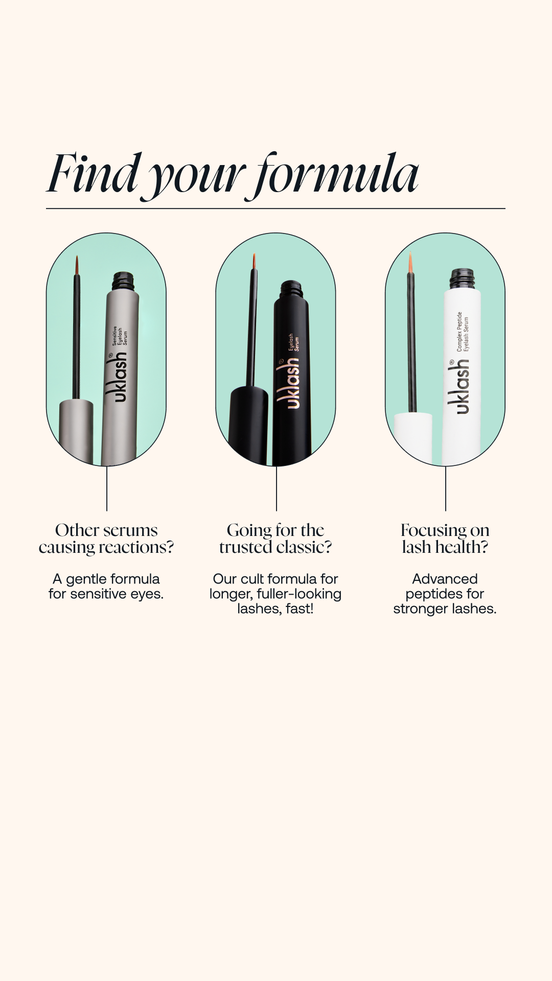 Uklash Facebook ad