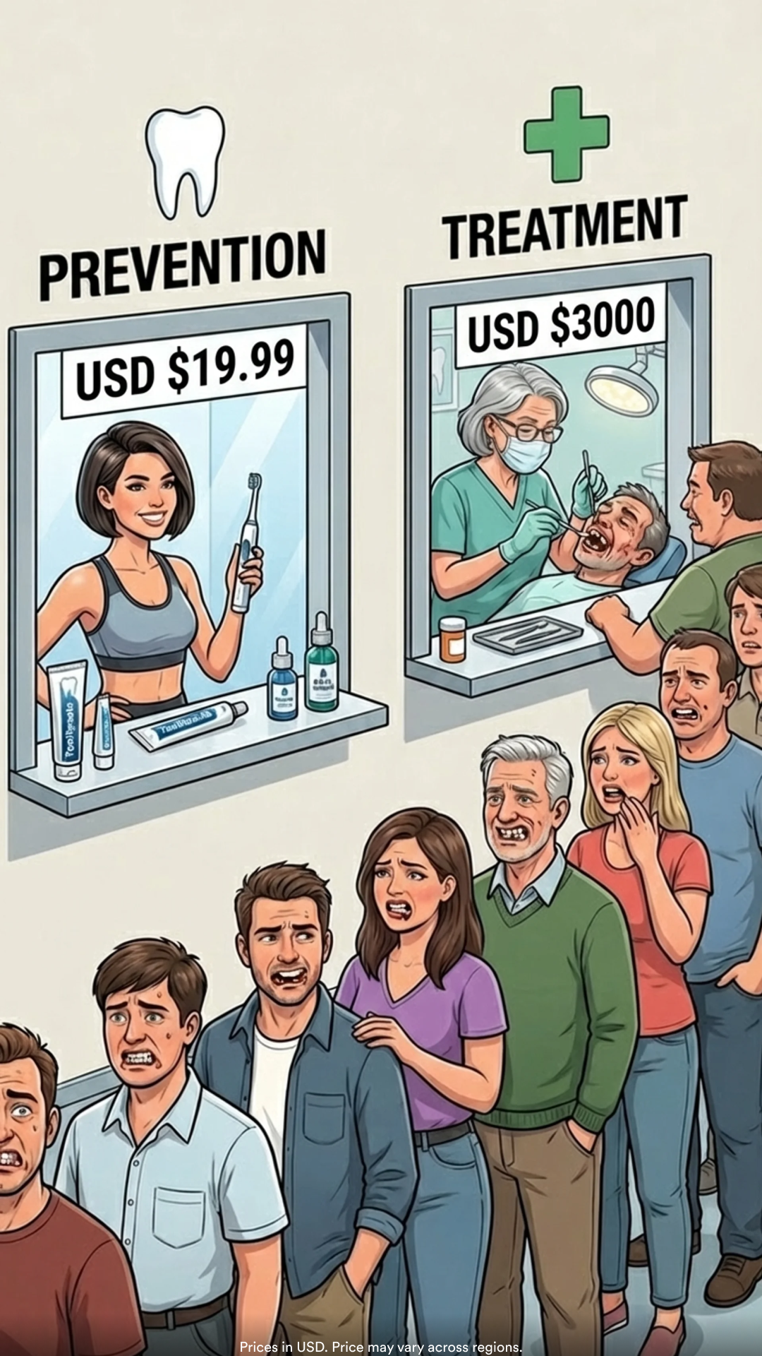 Hismile Facebook ad