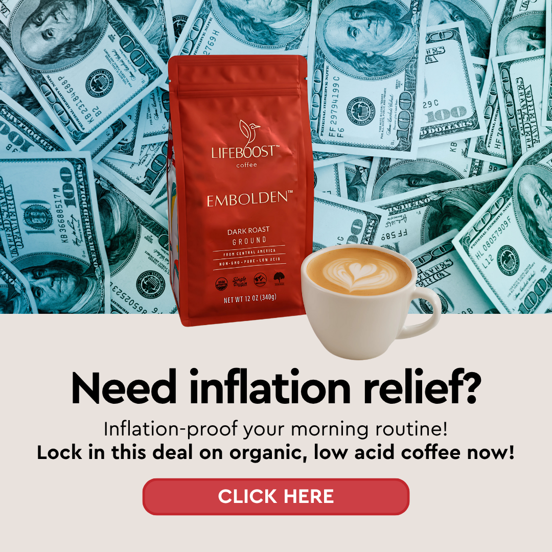 Lifeboost Coffee Facebook ad